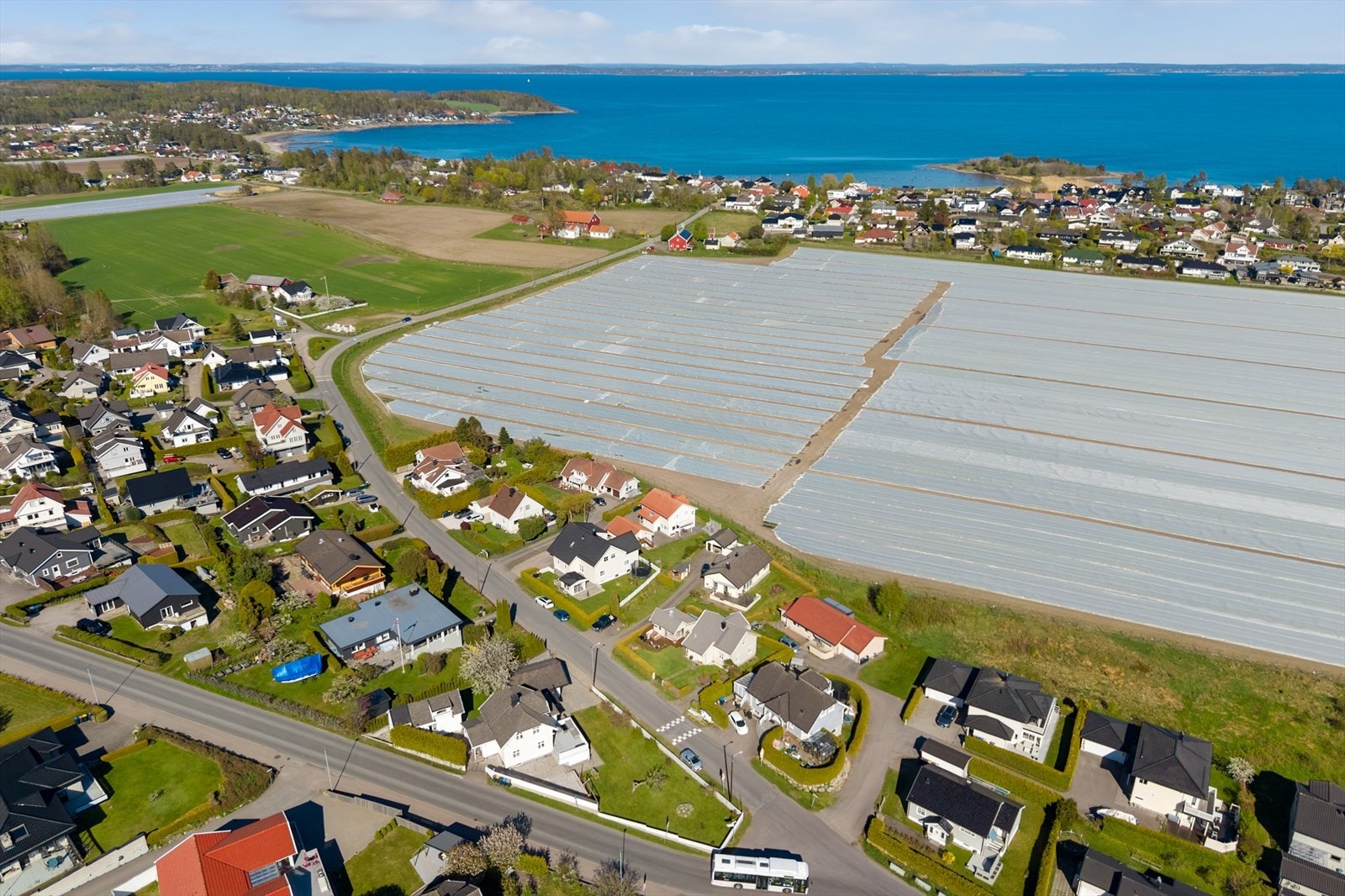 Ringshaug skole (1-7 kl.) og Ringshaug ungdomsskole (8-10 kl.) ligger kun 600 meter unna. Galleribilde