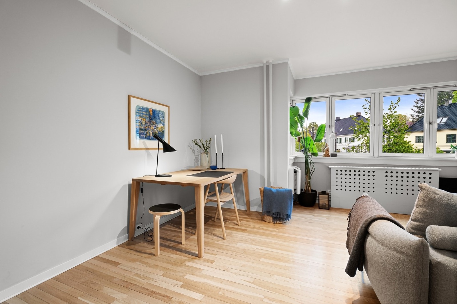 Om ønskelig er det rom for en hyggelig, liten spiseplass. Galleribilde