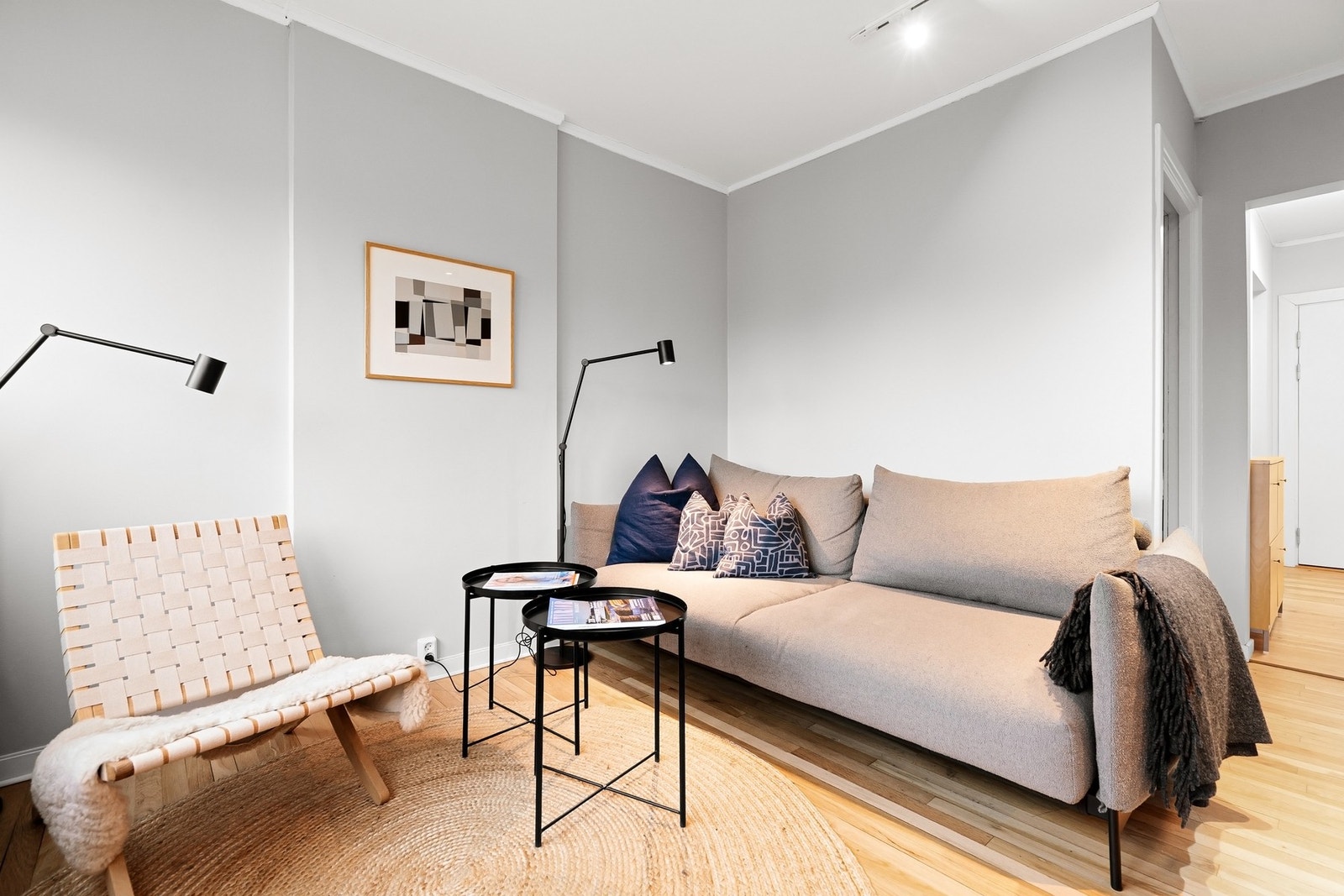 En velholdt og effektiv 1-roms selveierleilighet i 2. etasje. Galleribilde