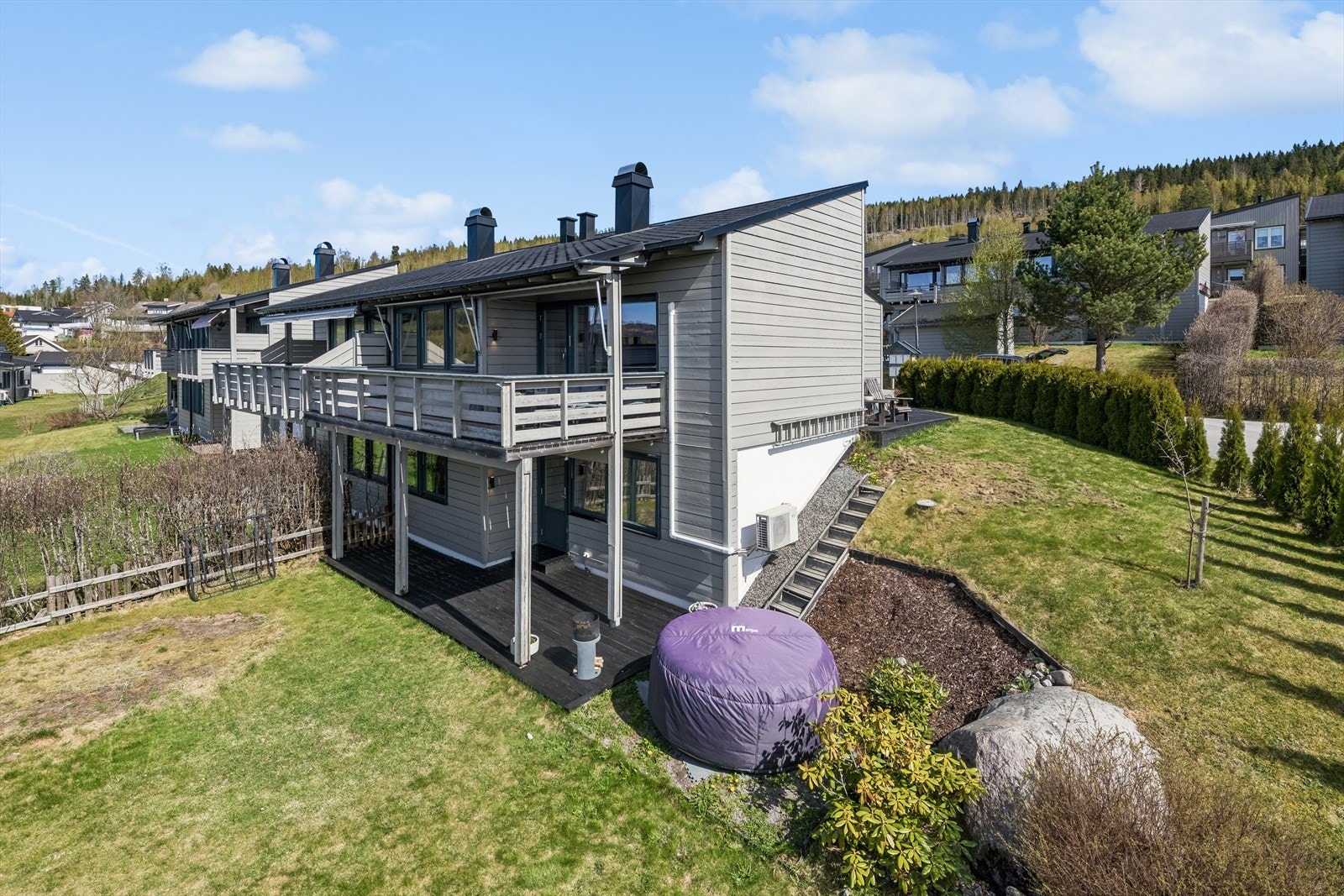 Velkommen til Huldervegen 12 i Bogeråsen! Foto: Dagmar Ånerud / EFKT Galleribilde