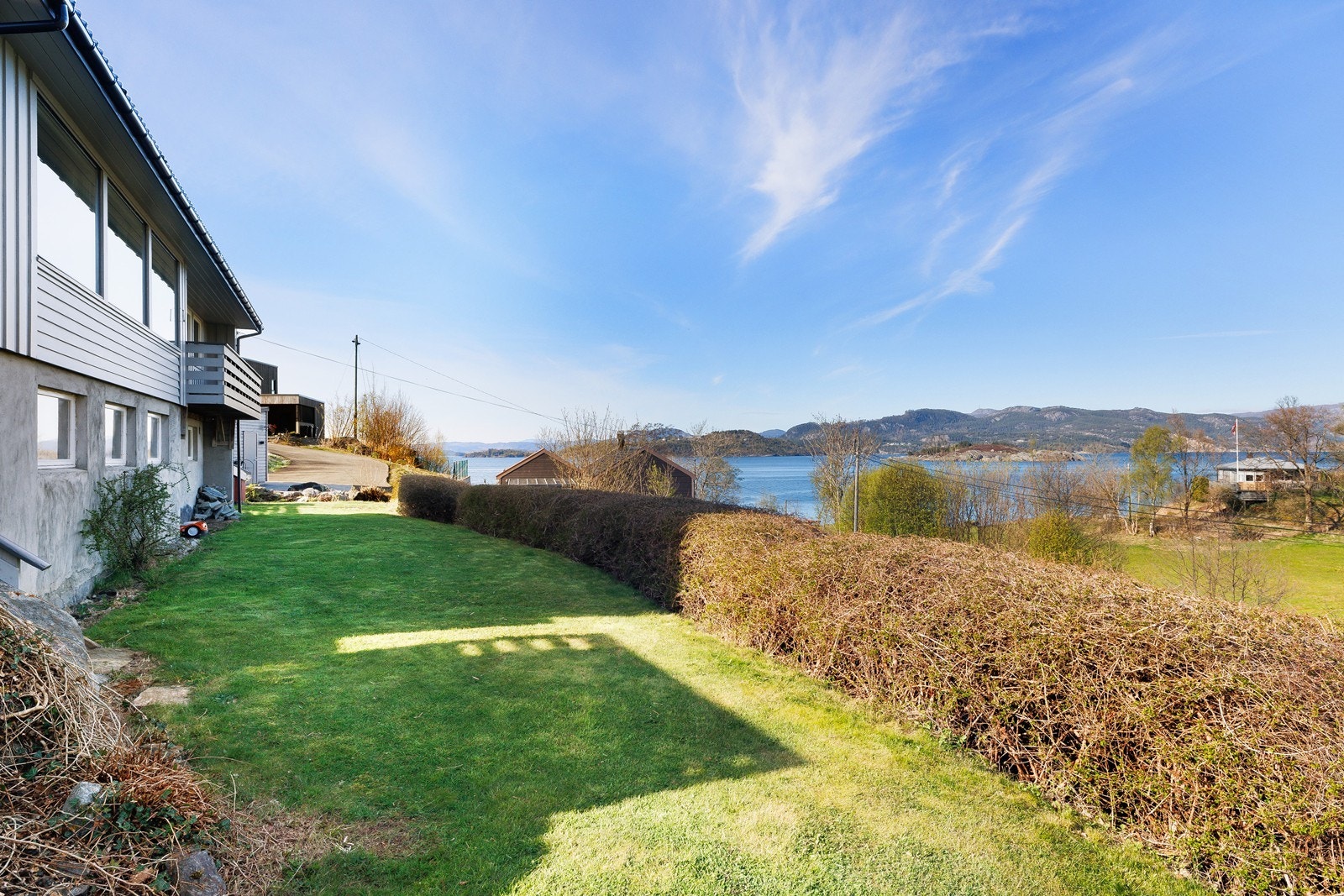 Koselig og skjermet hageområde. Galleribilde