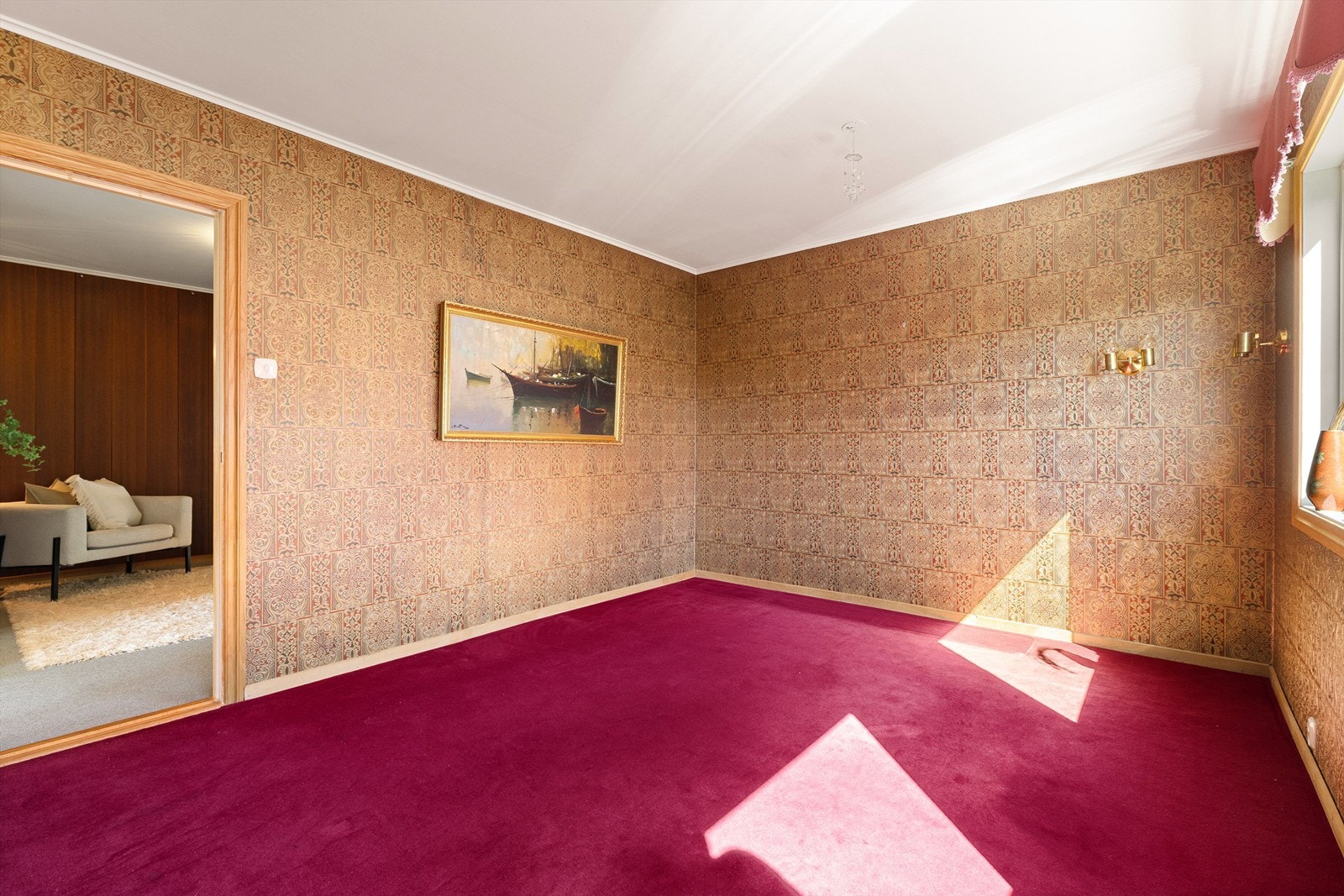 Soverom 3 er også av god størrelse. Dette er opprinnelig inntegnet som 2 soverom. Galleribilde