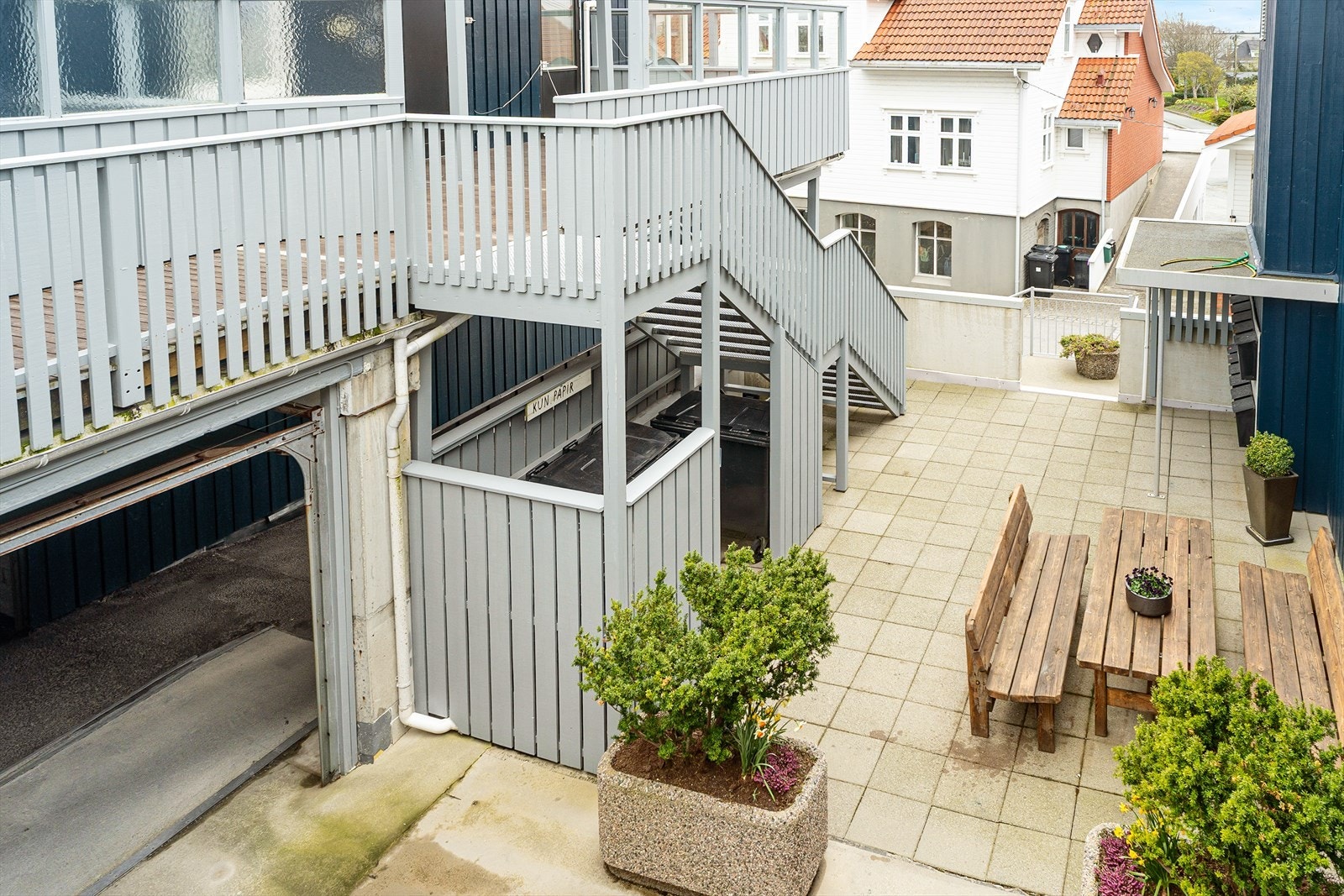Sameiets har for øvrig også pent opparbeidet og lettstelte fellesarealer Galleribilde