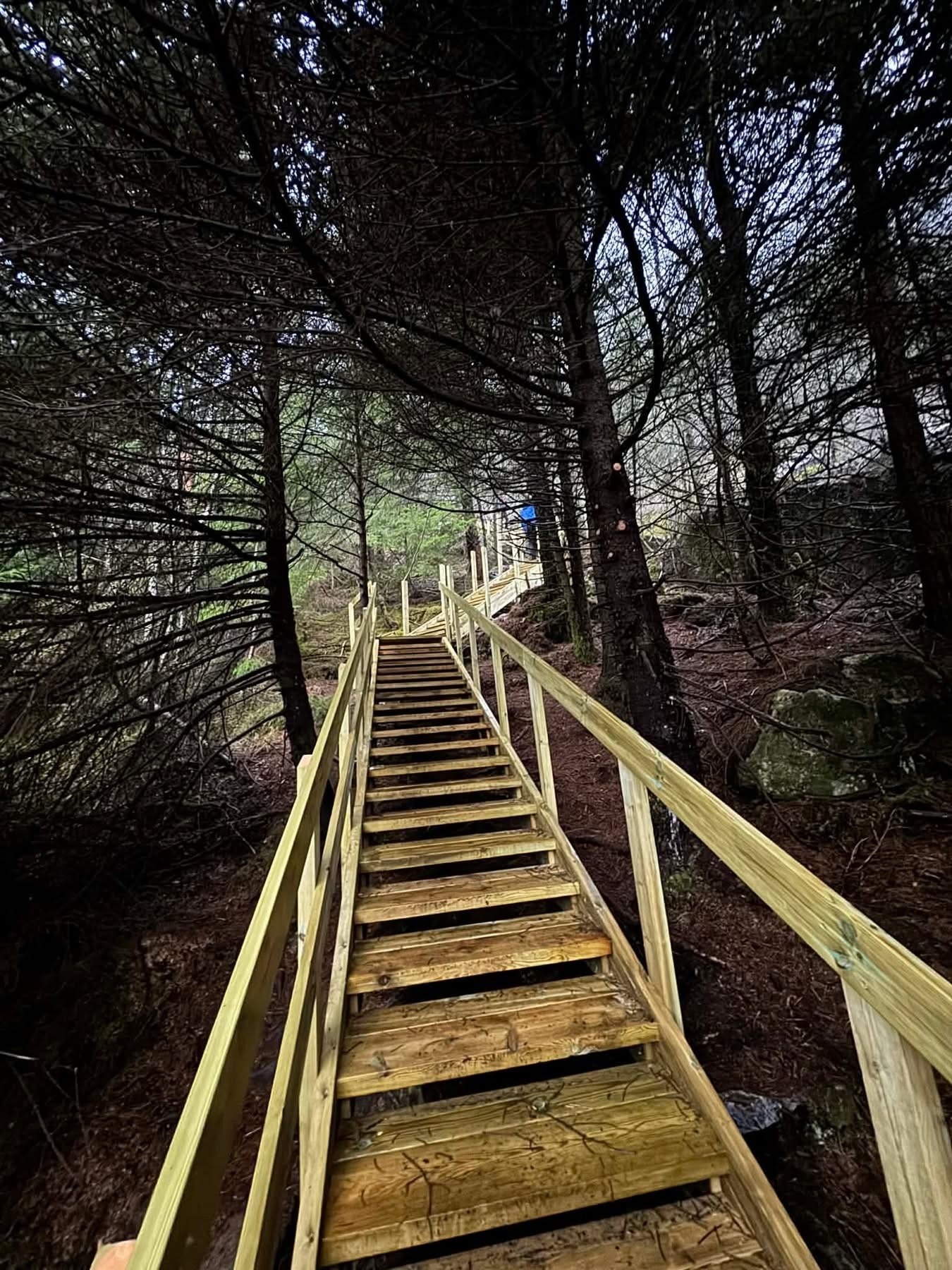 Nye trapper opp til Eldsfjellet Galleribilde