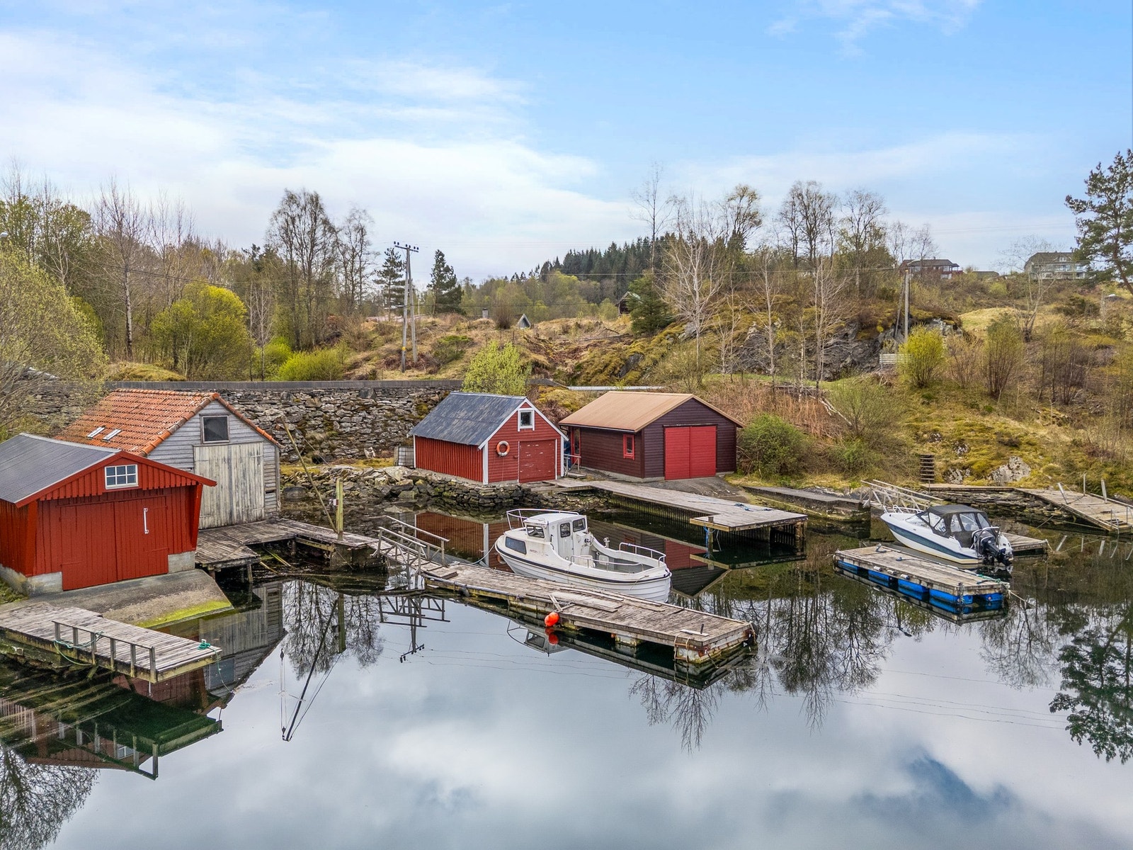Rolig og lun havn Galleribilde