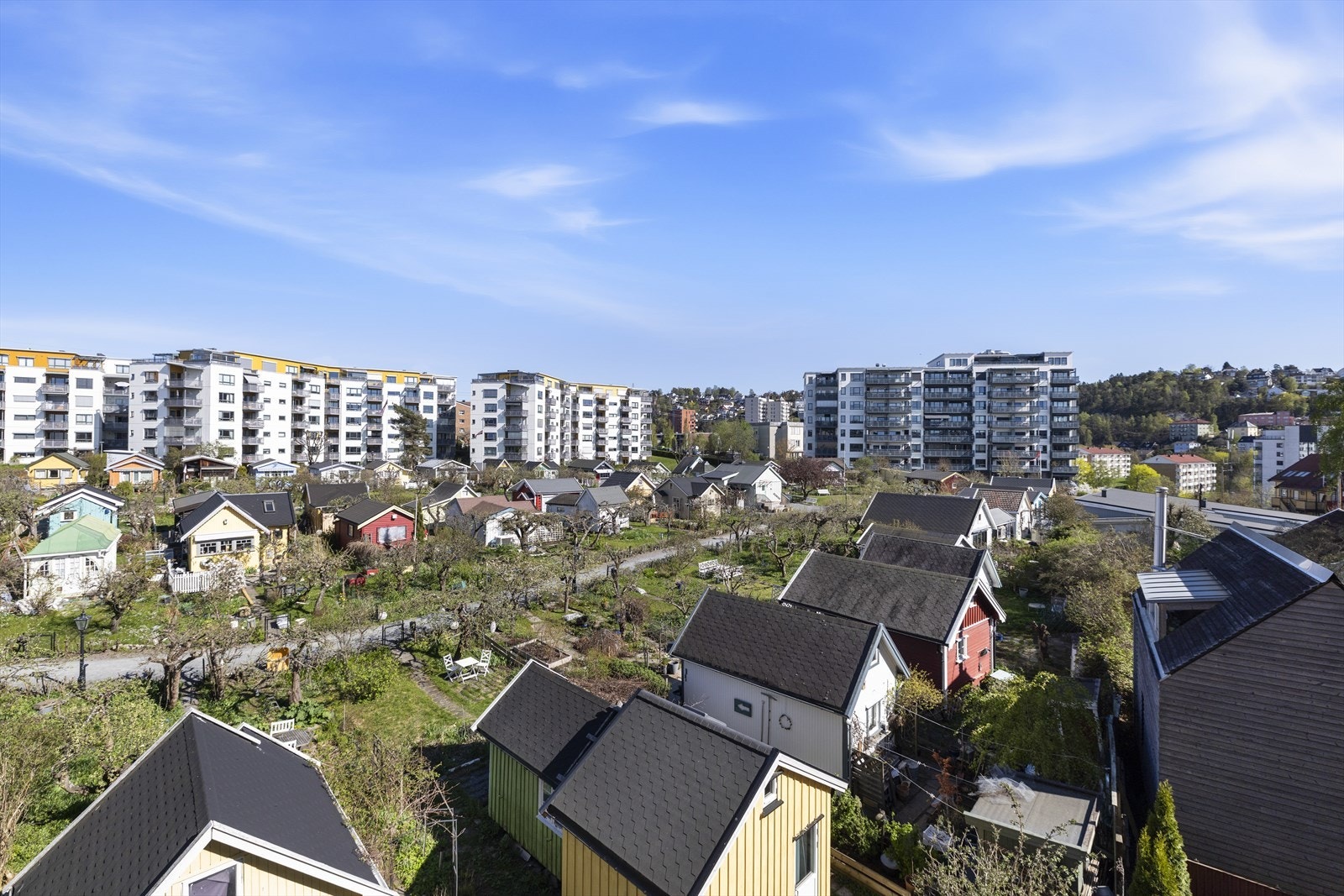 Med sine 88 parseller er den Oslos minste kolonihage. Galleribilde