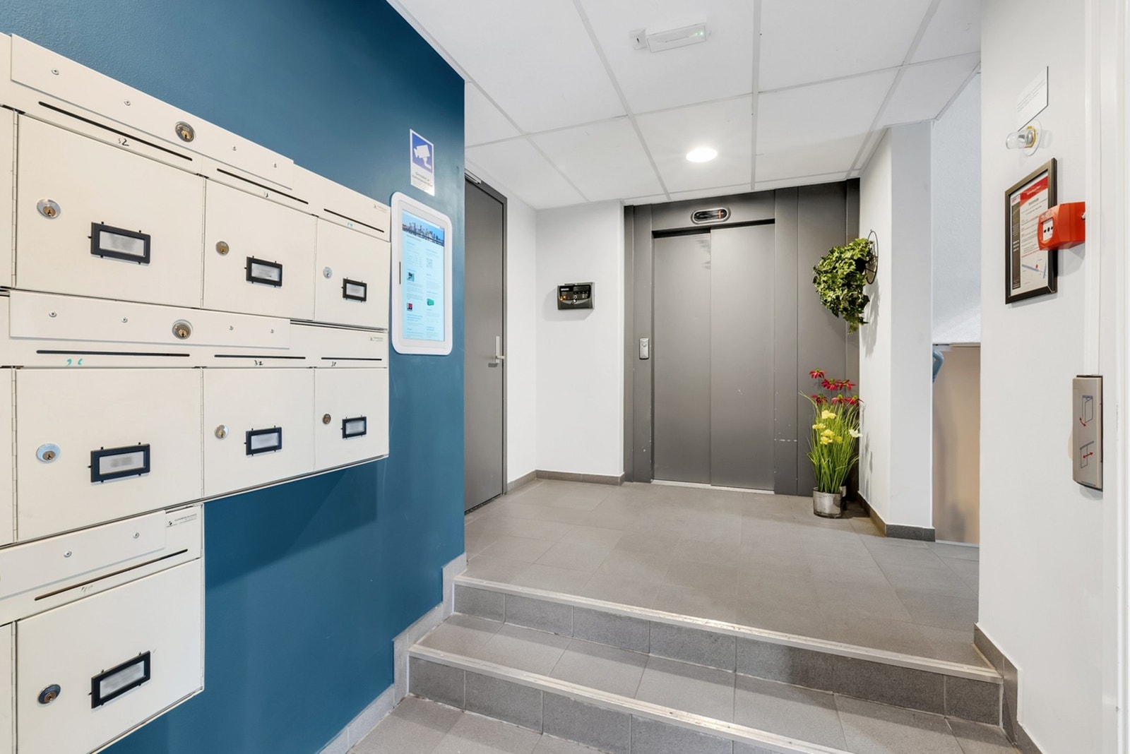 Med heisen kommer du enkelt opp til 5. etasje. Galleribilde