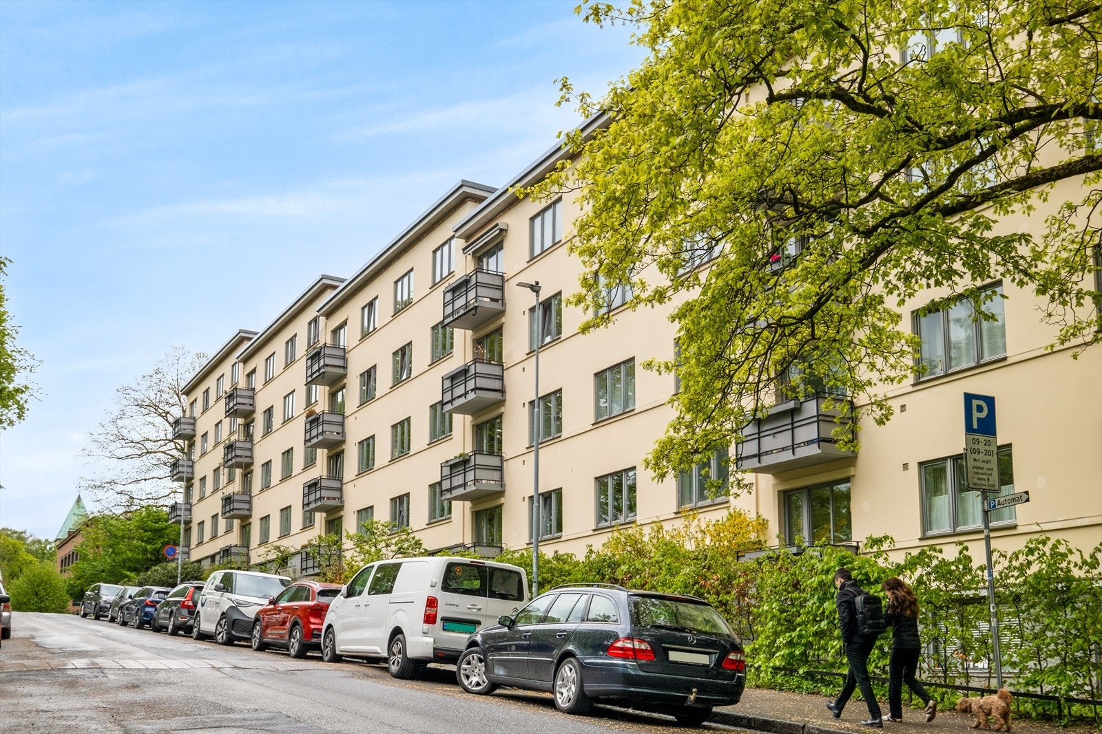 Sameiet har en pen og velholdt fasade. Galleribilde