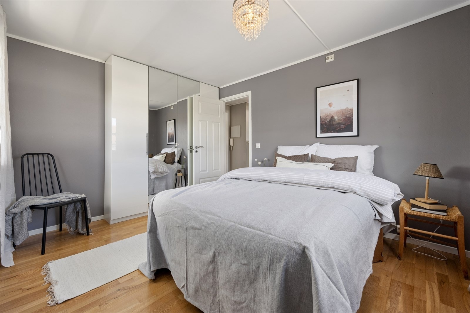 Leiligheten har to soverom som begge er av god størrelse. Galleribilde