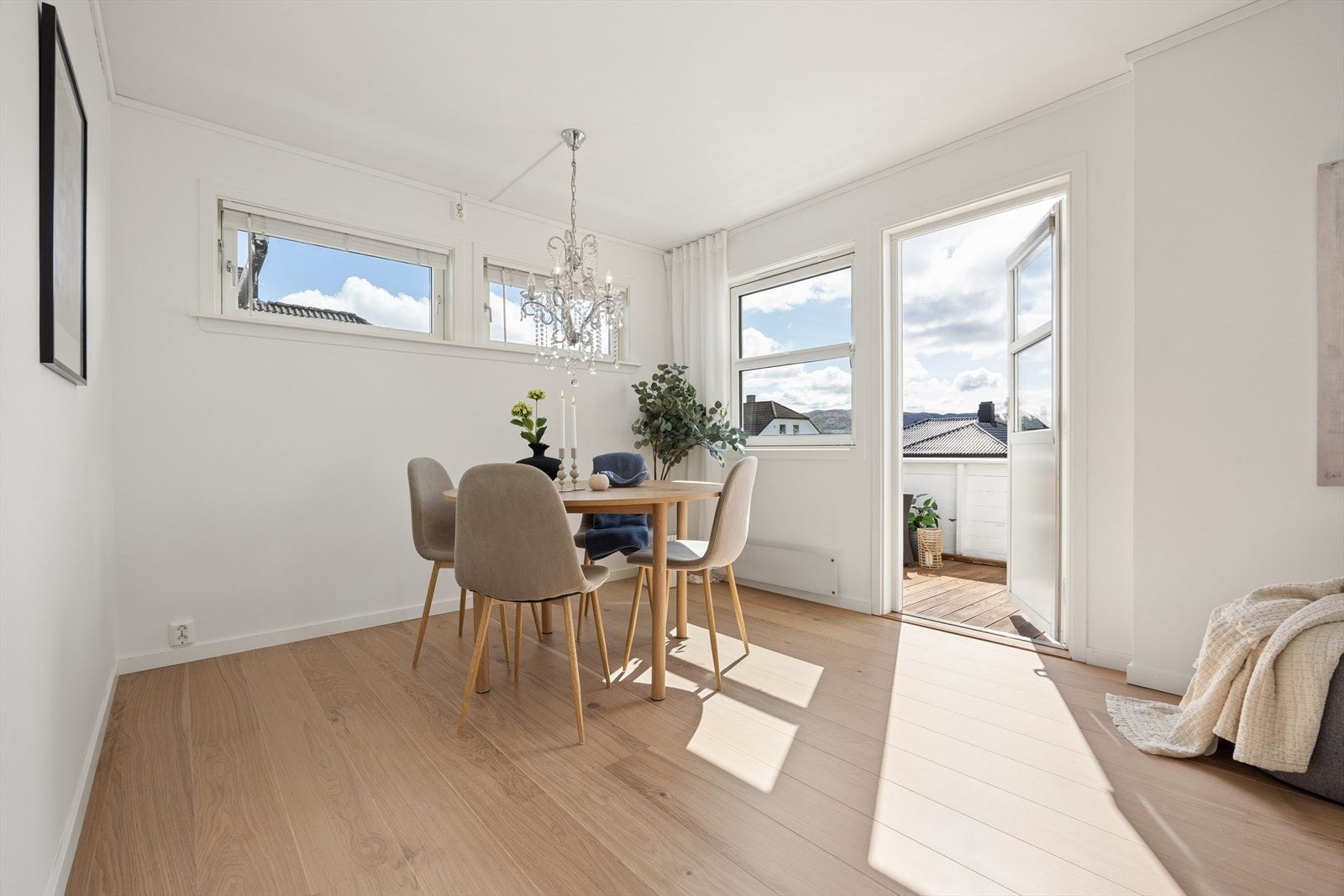 Her kan man inndele rommet slik man selv føler det er naturlig Galleribilde