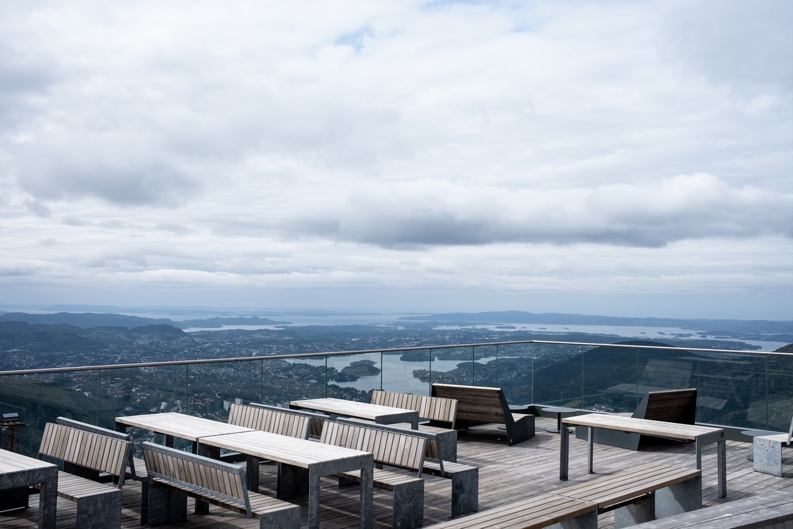 En populær fjelltur opp til Ulriken. Galleribilde