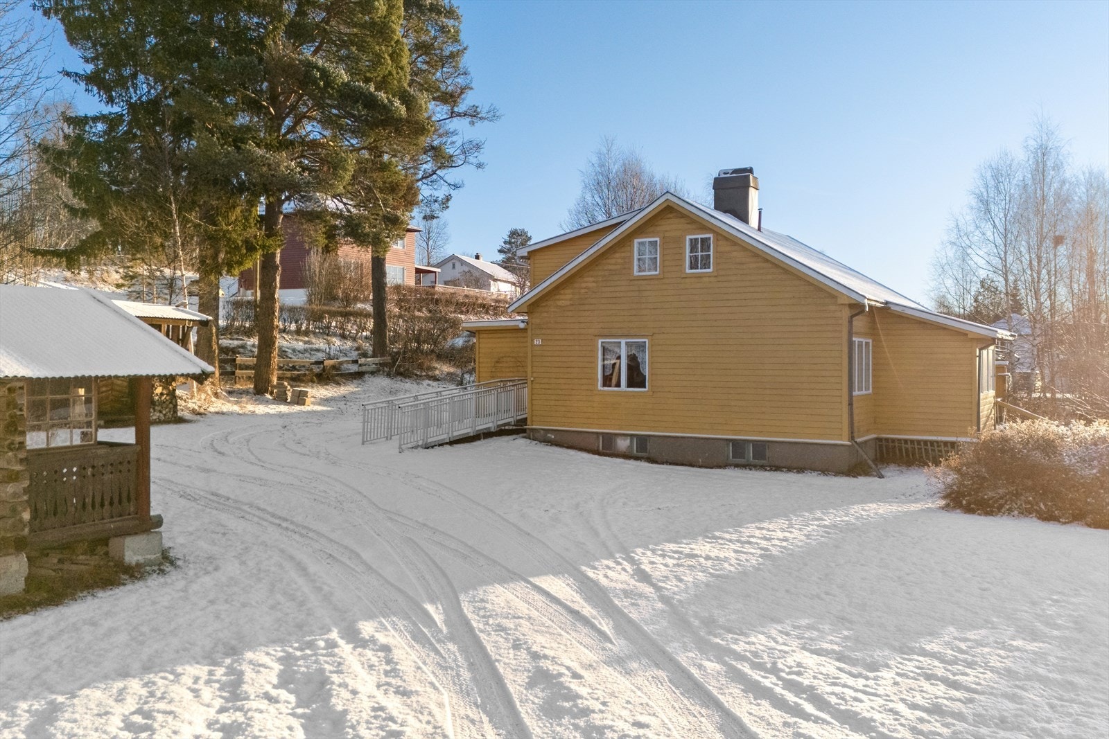 Velkommen til Gimleveien 23! Foto: Bente Nijora Aalberg v/Efkt Norge AS Galleribilde