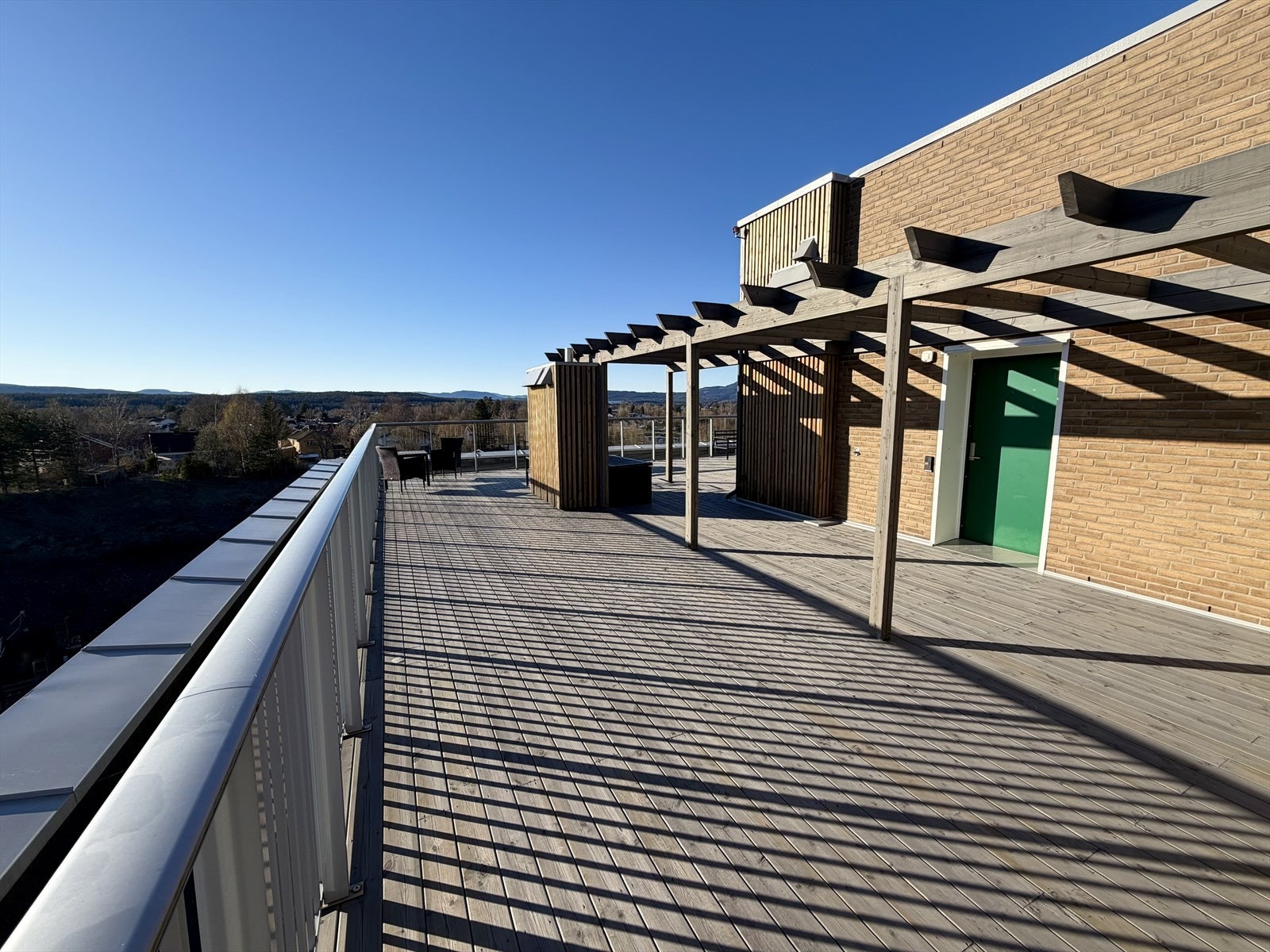 Felles takterrasse for sameiet Galleribilde