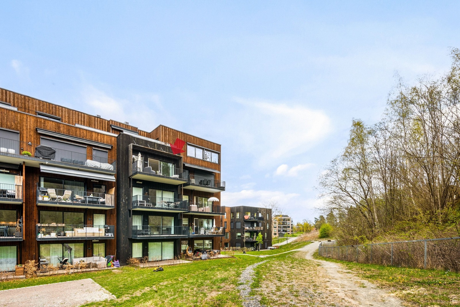 Leiligheten ligger i 4 etg. Galleribilde
