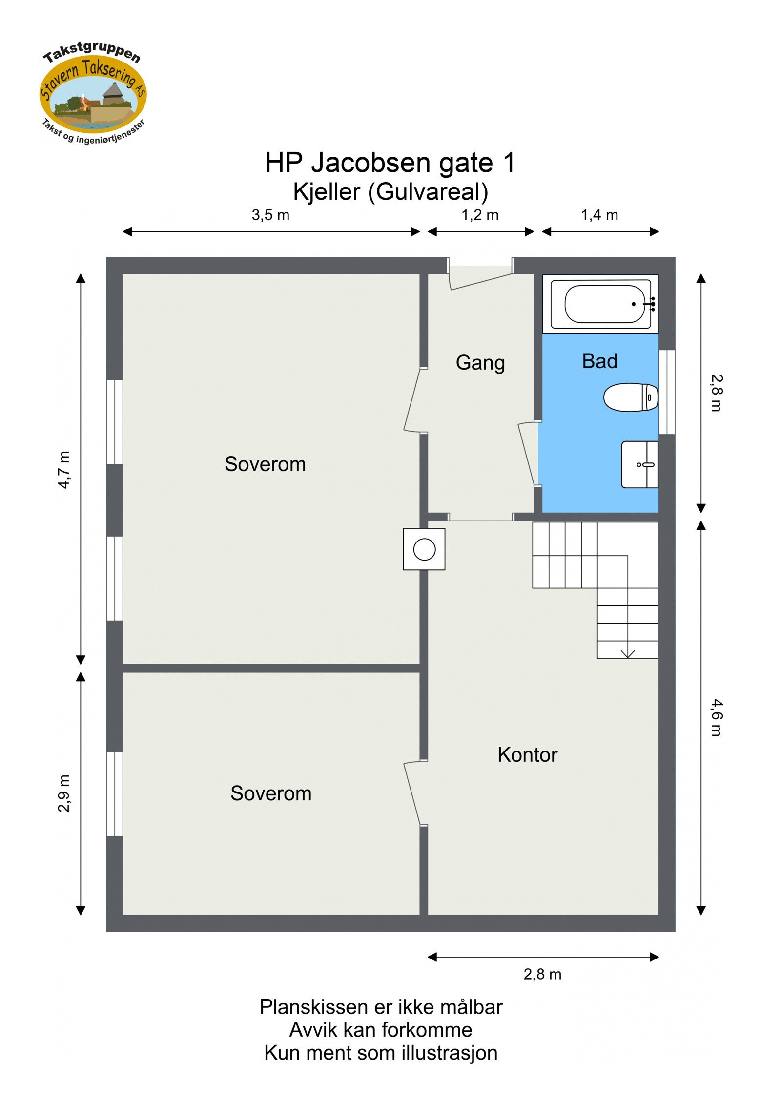 Plantegning - Kjeller Galleribilde