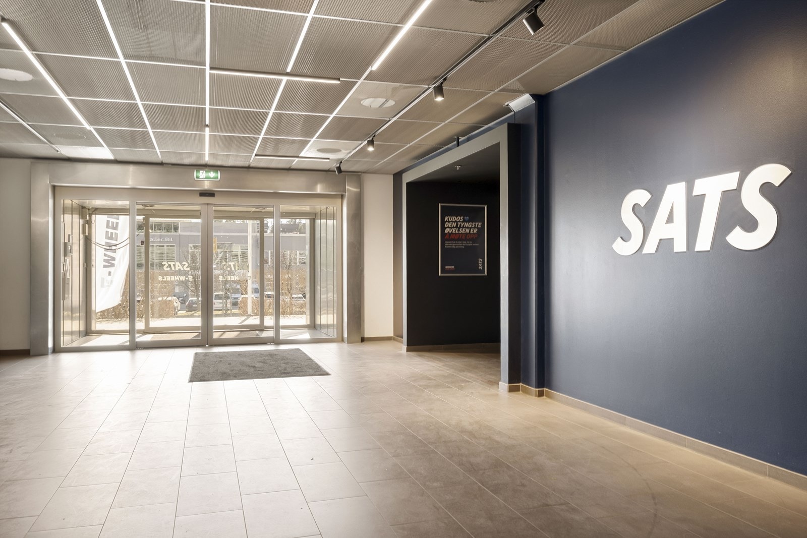 Gangavstand til Sats og andre fasiliteter. Galleribilde