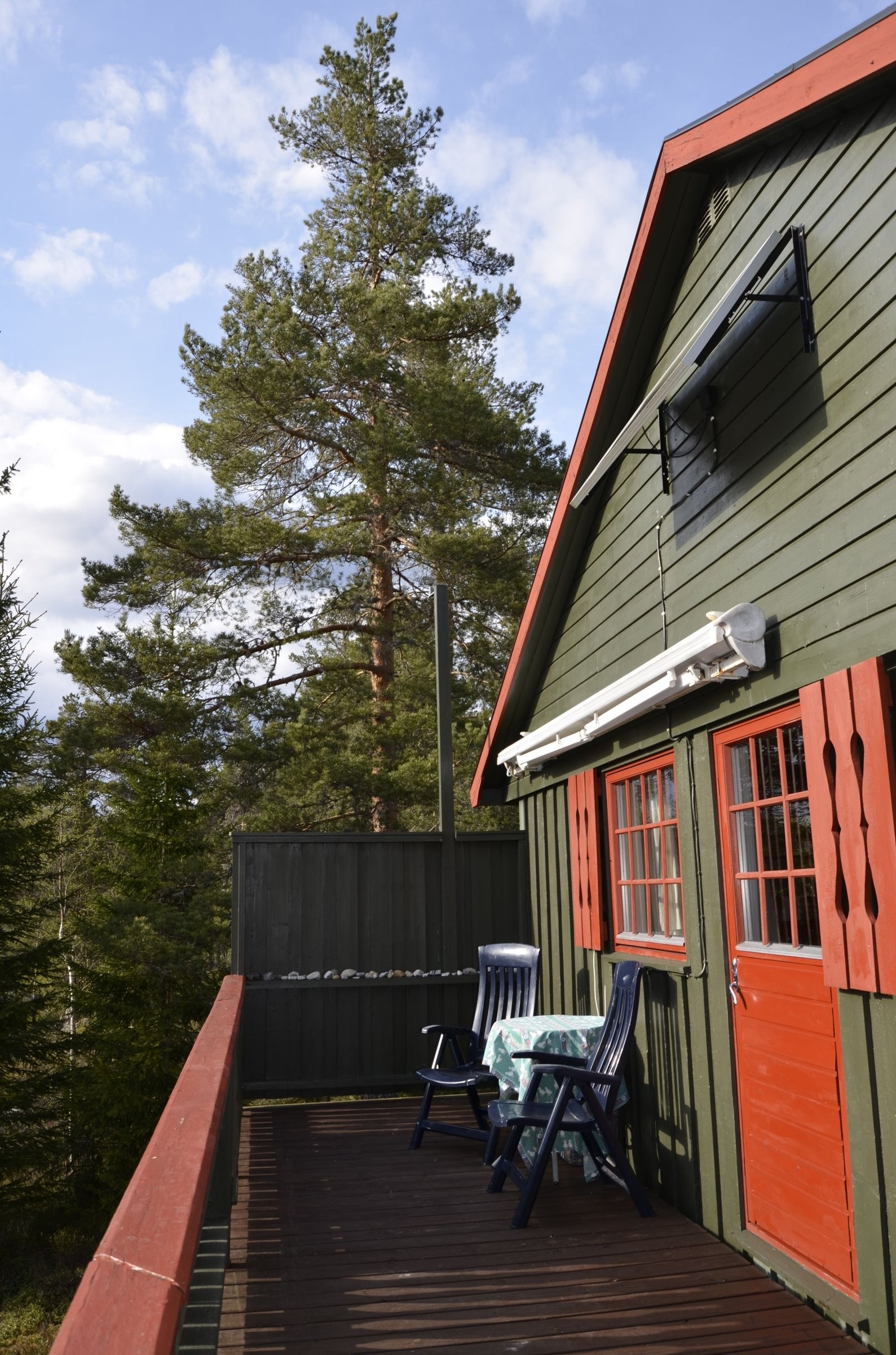 Verandakrok mot vest Galleribilde