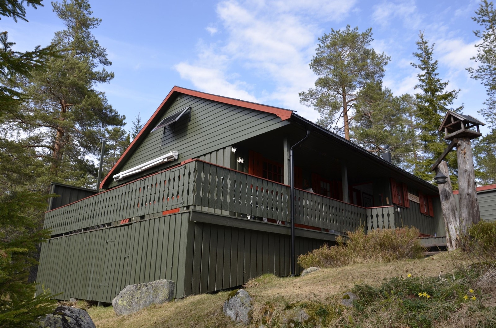 Hytta fra sørvest Galleribilde