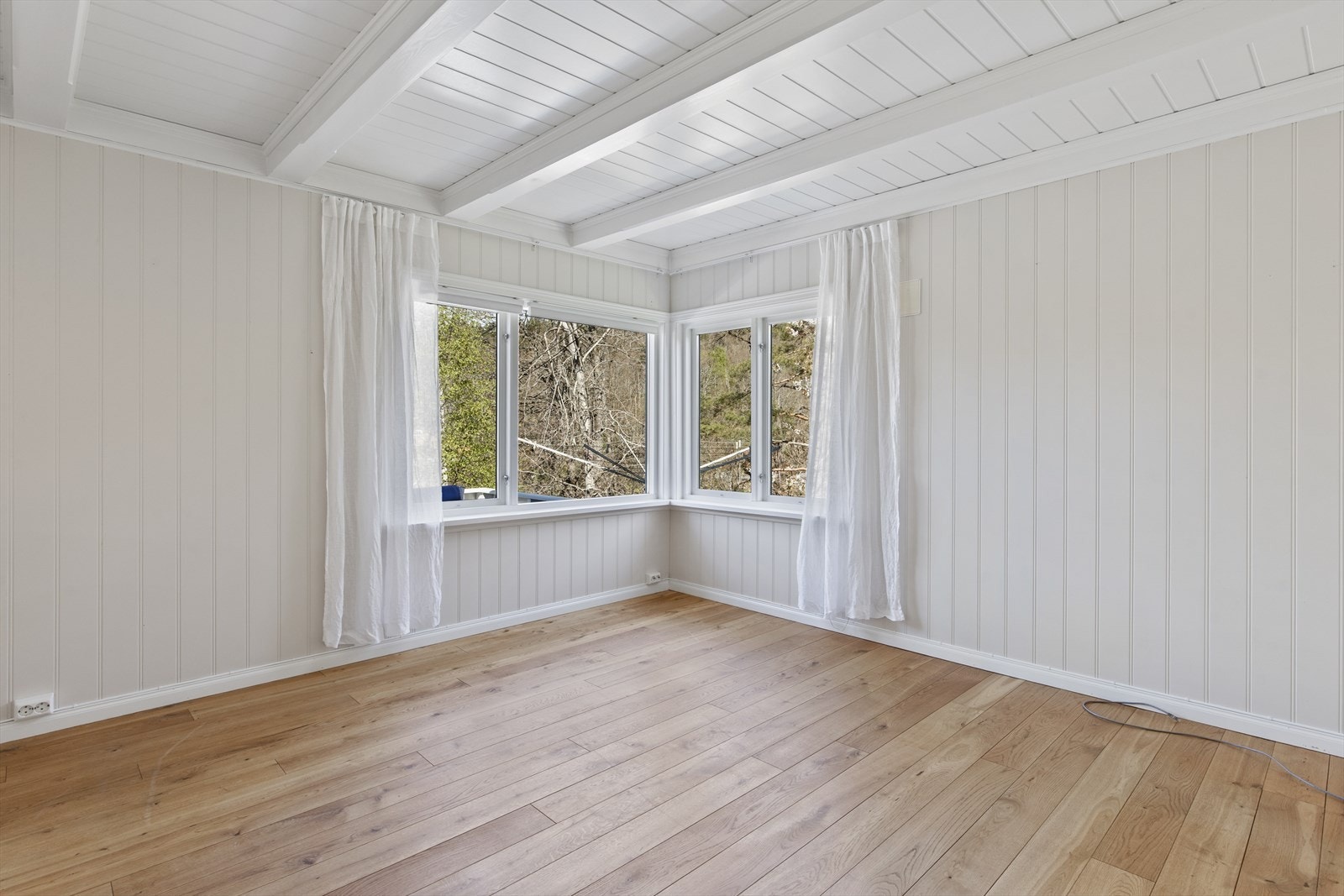 Her har du flott utsyn mot grønne og rolige omgivelser. Galleribilde