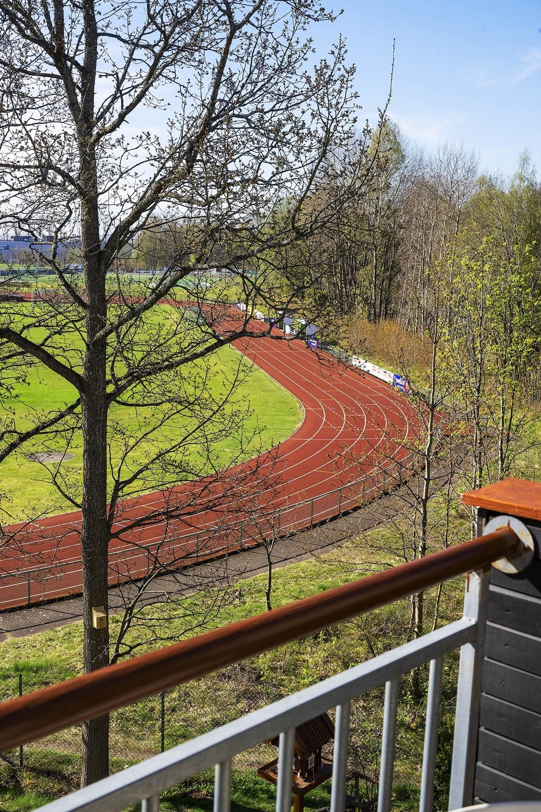 Flott utsyn fra balkongen! Galleribilde