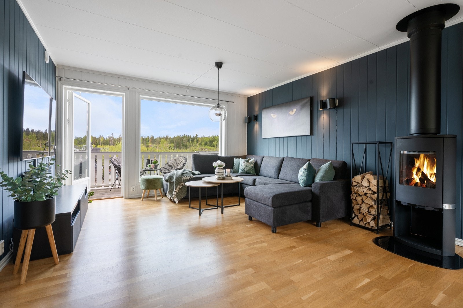 En pen og familievennlig halvpart tomannsbolig på Råholt. Galleribilde