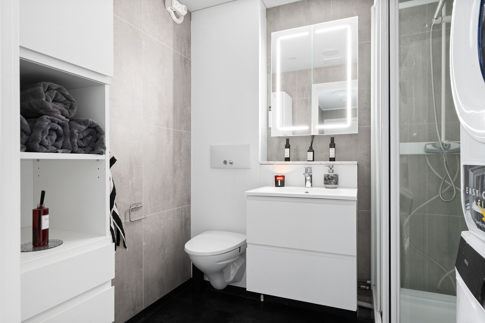 Badet har opplegg for vaskemaskin Galleribilde
