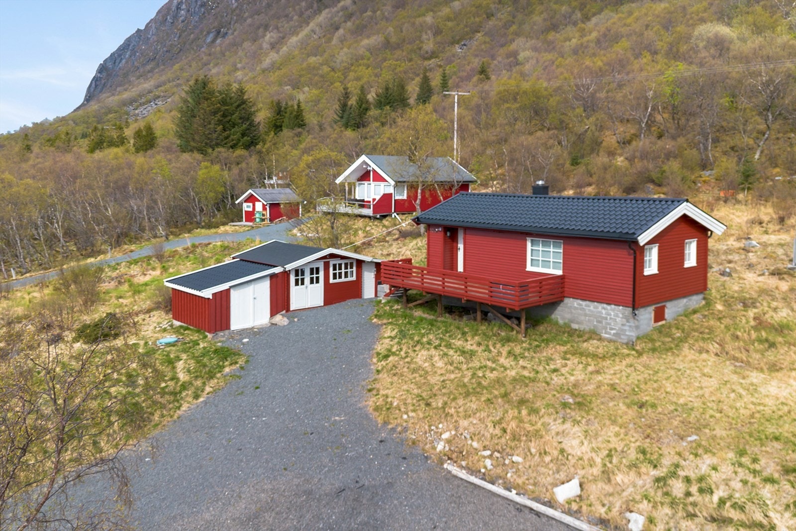 Meget flott hytte i vakre Grunnførfjorden Galleribilde
