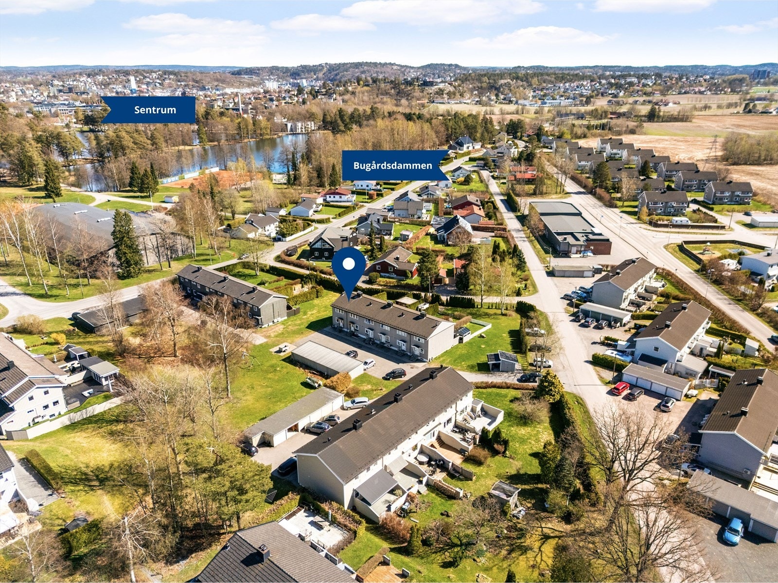 Beliggenheten er sentral og barnevennlig, med den populære Bugårdsparken kun fire minutters gange unna. Galleribilde