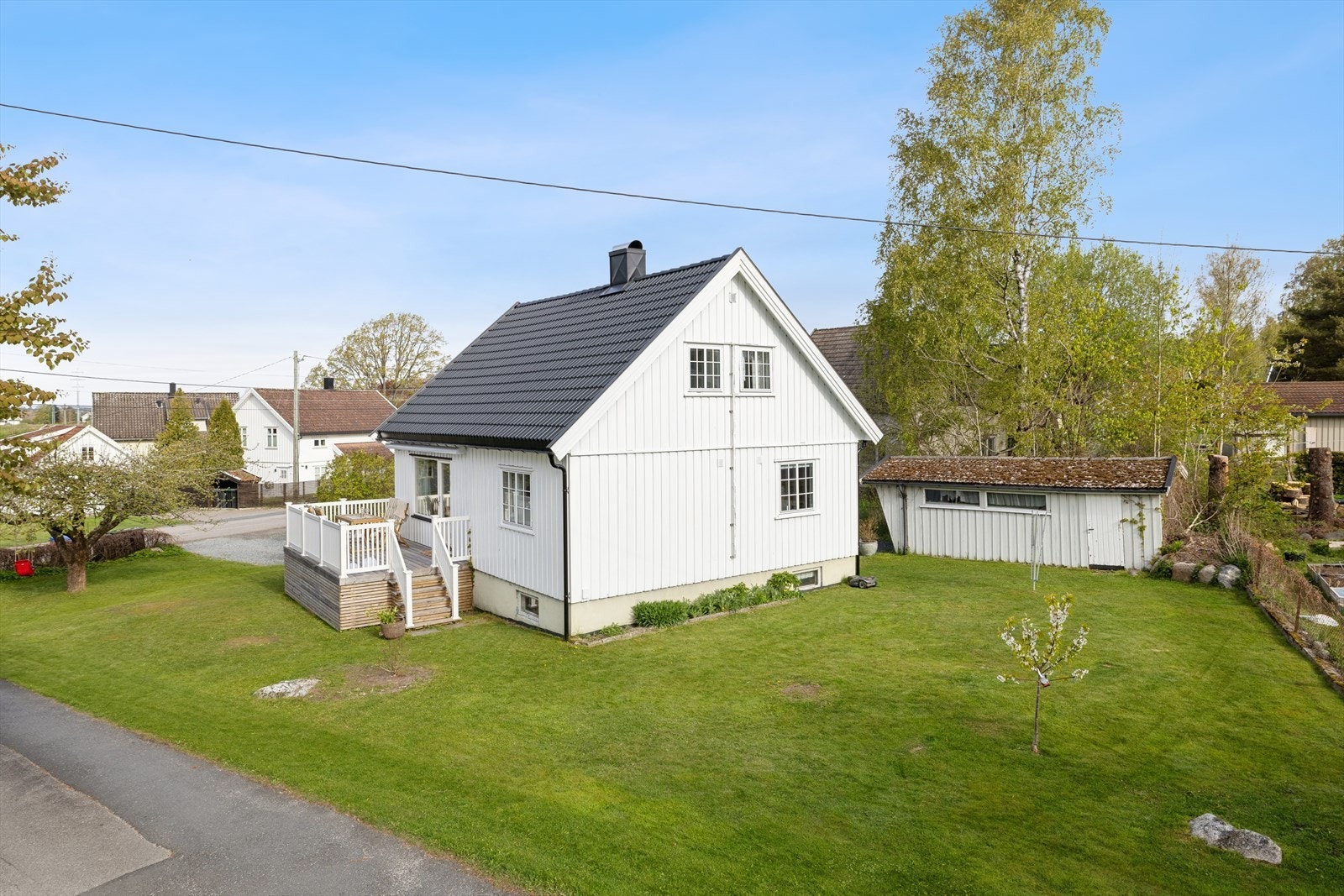 Pent opparbeidet tomt. Galleribilde