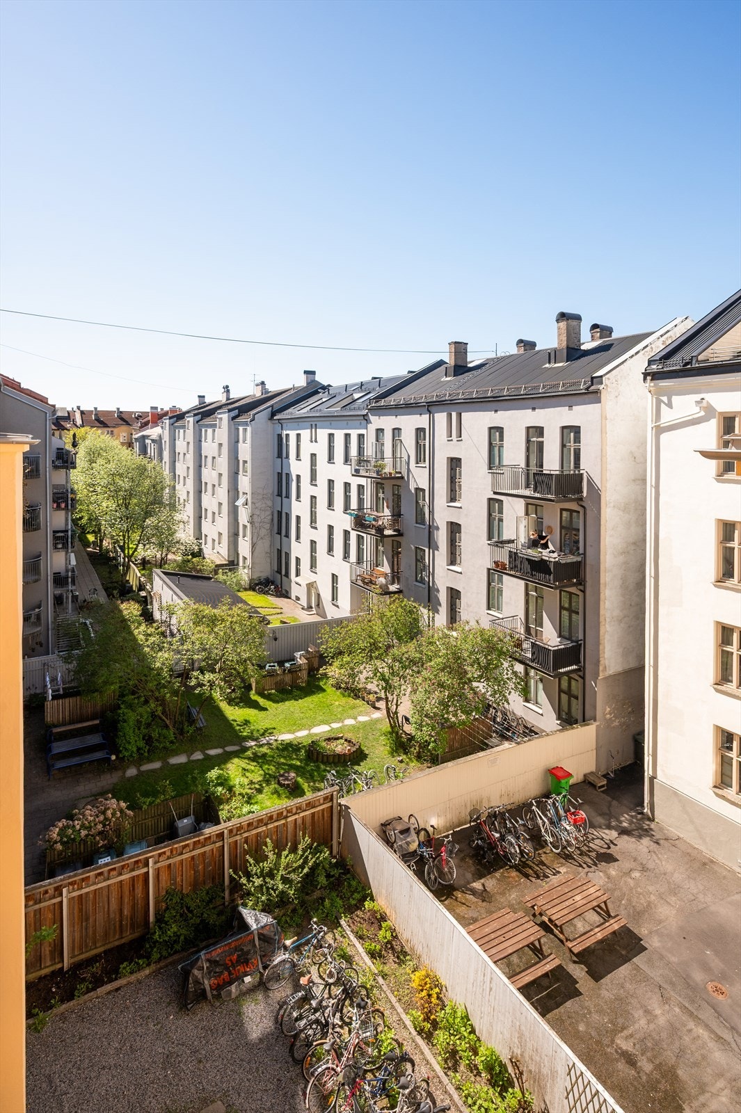 Flott utsikt mot grøntarealer. Galleribilde
