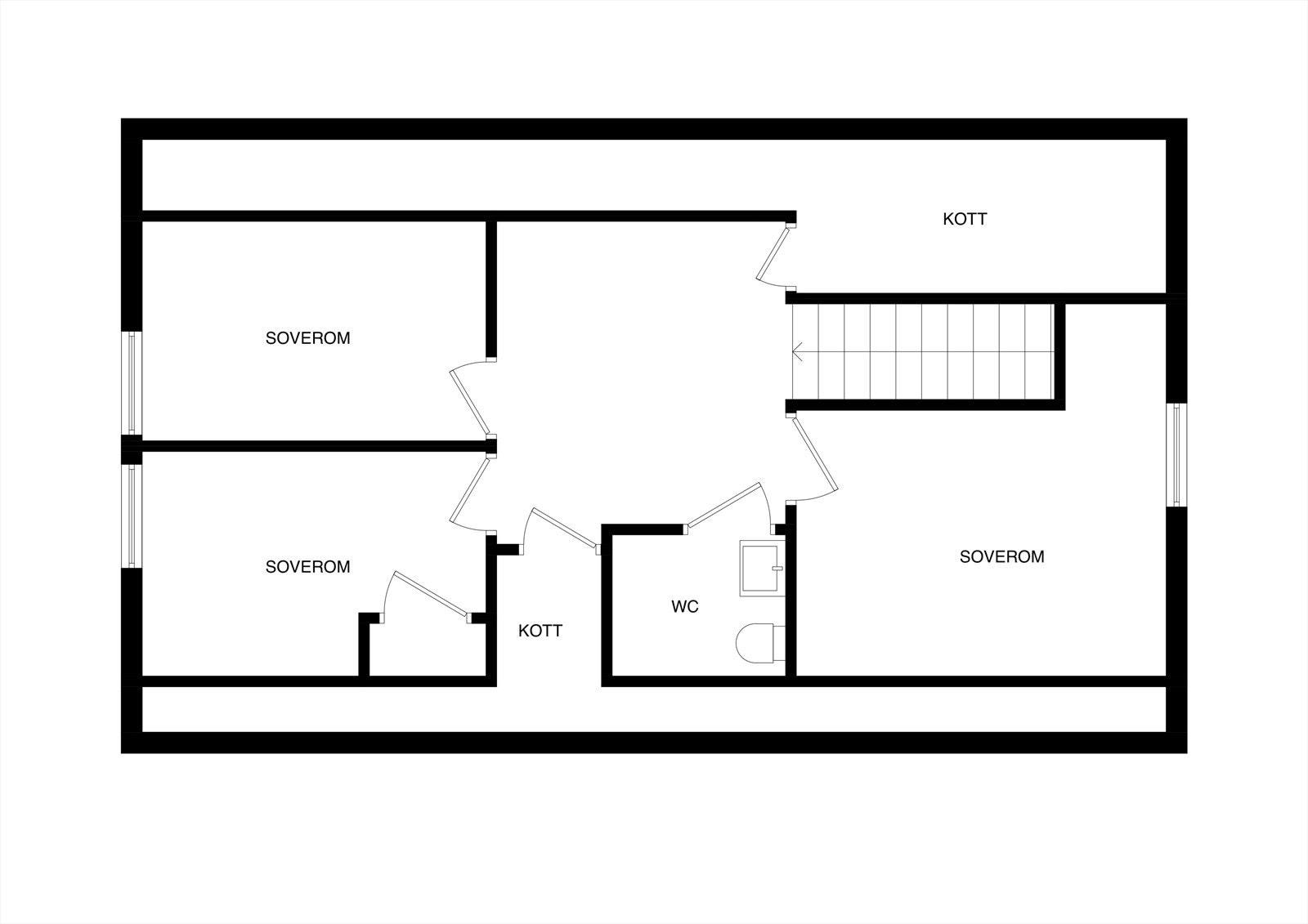 Planskisse 2. etasje Galleribilde