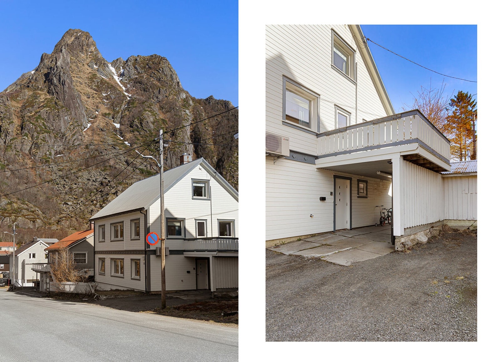 Carport er kjekt å ha i nord - her kan bilen stå tørt Galleribilde