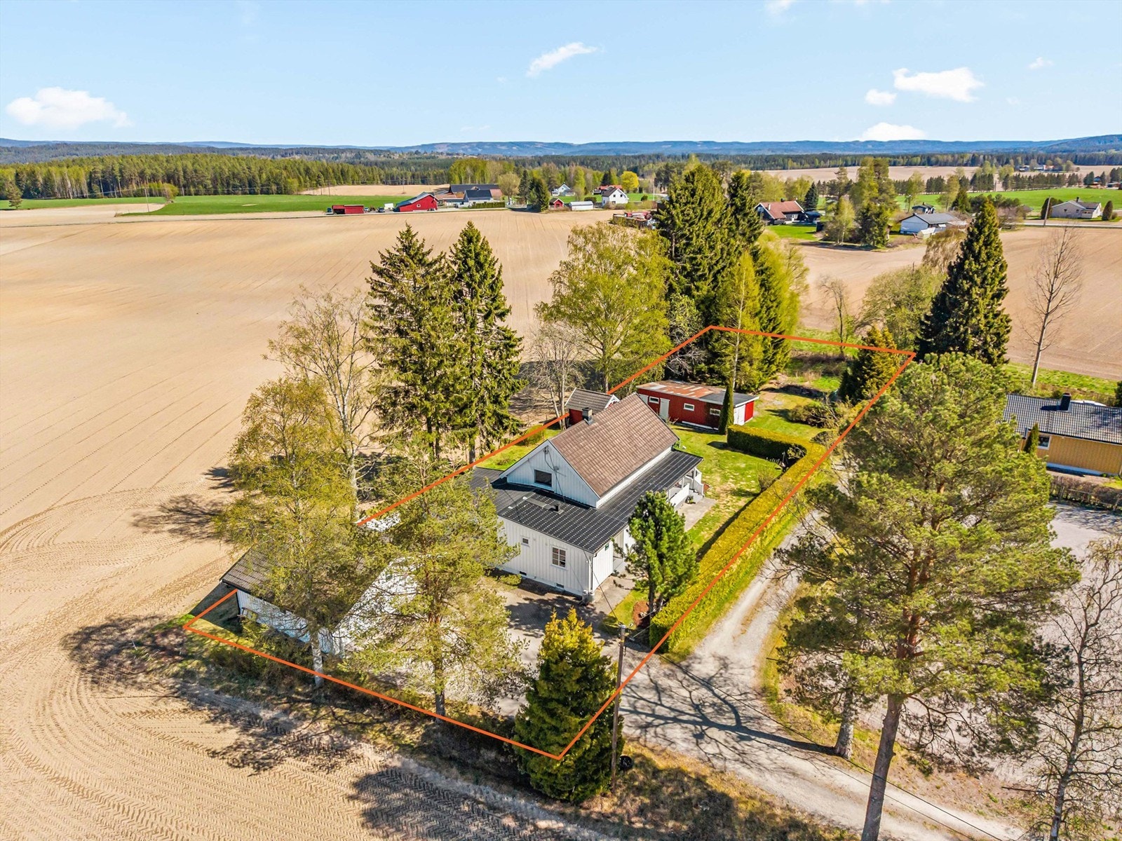 Omtrentlig tomtegrense. Galleribilde
