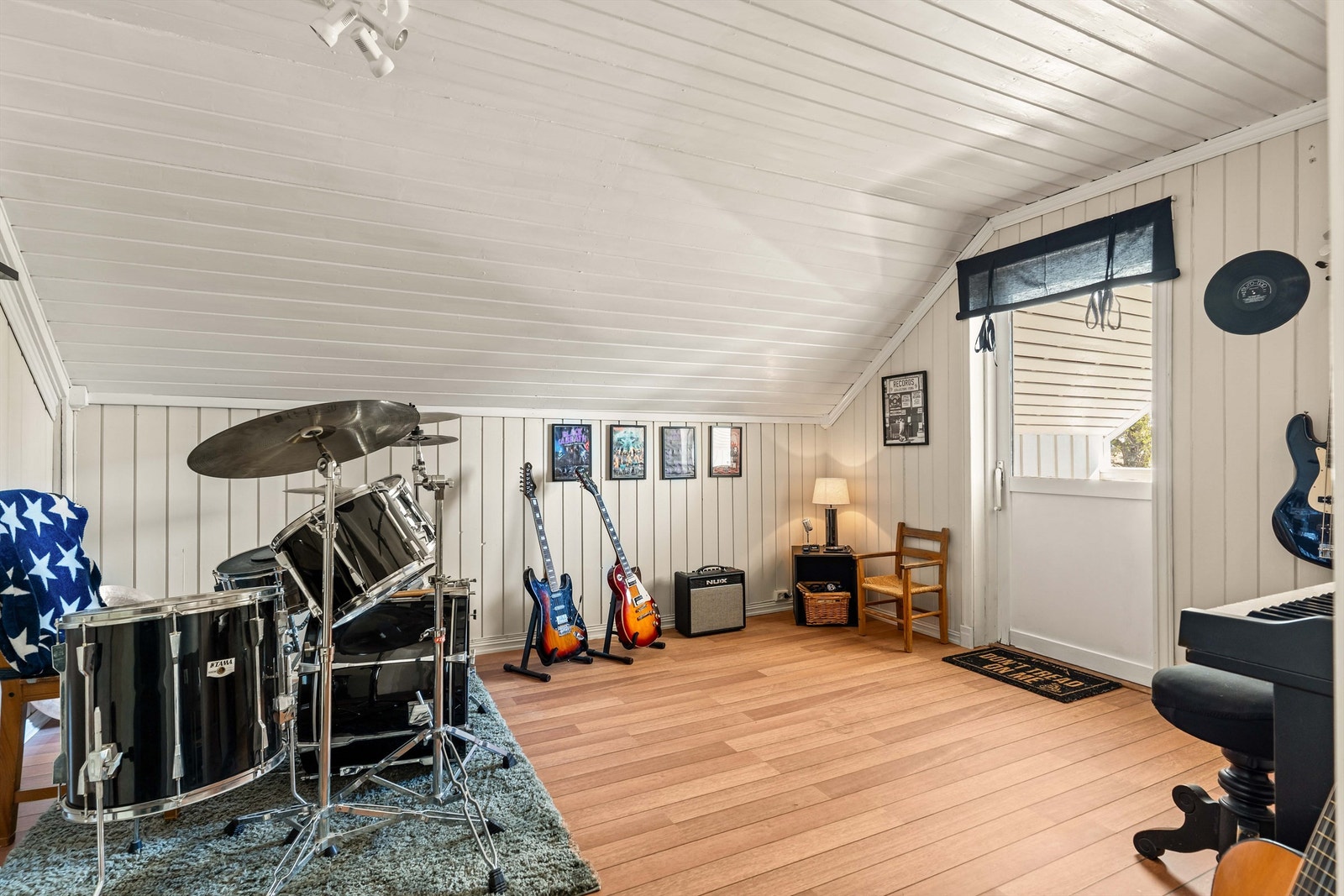 Hobbyrom, er også godkjent som soverom. Galleribilde