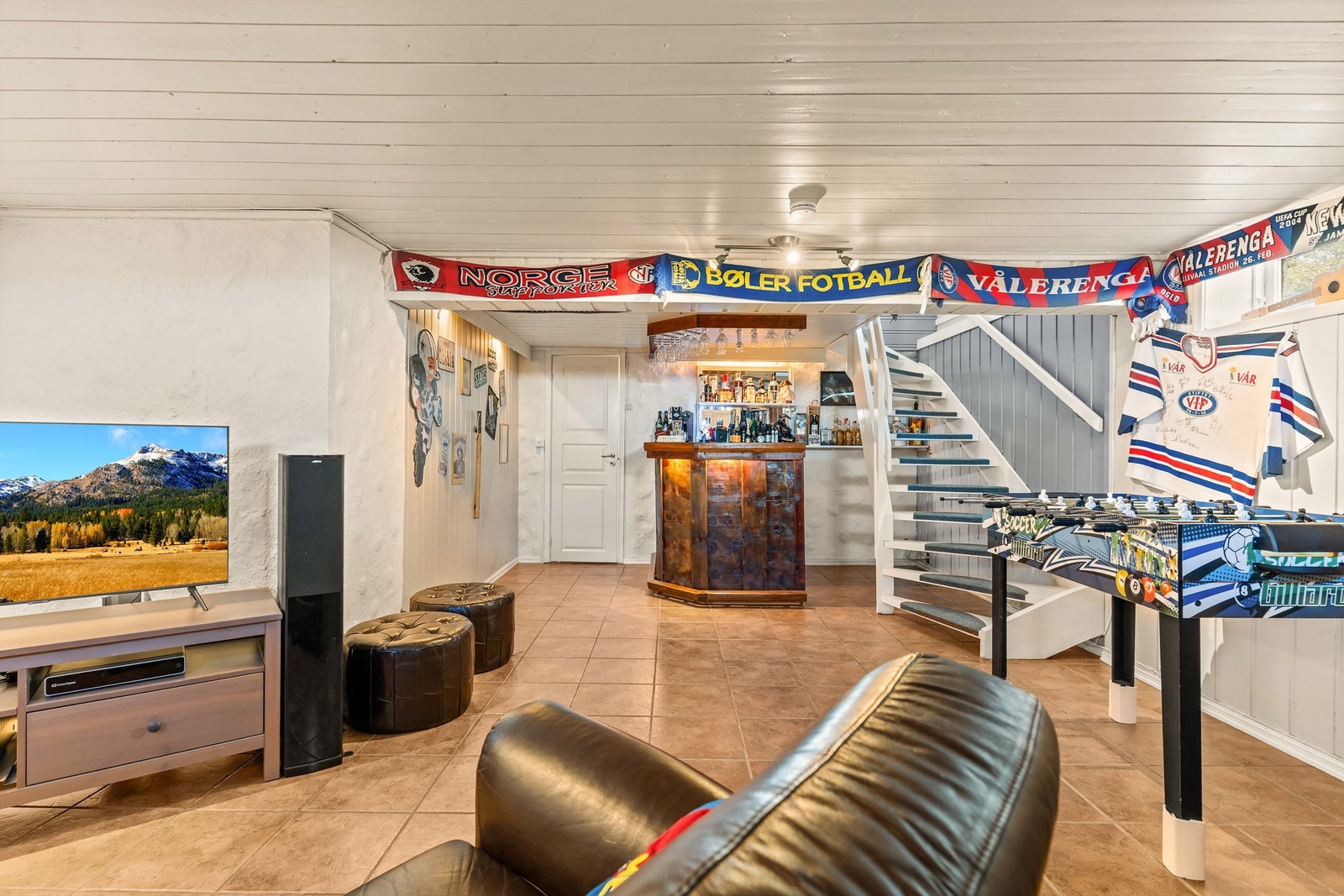 Hobbyrom i kjelleretasjen. Galleribilde