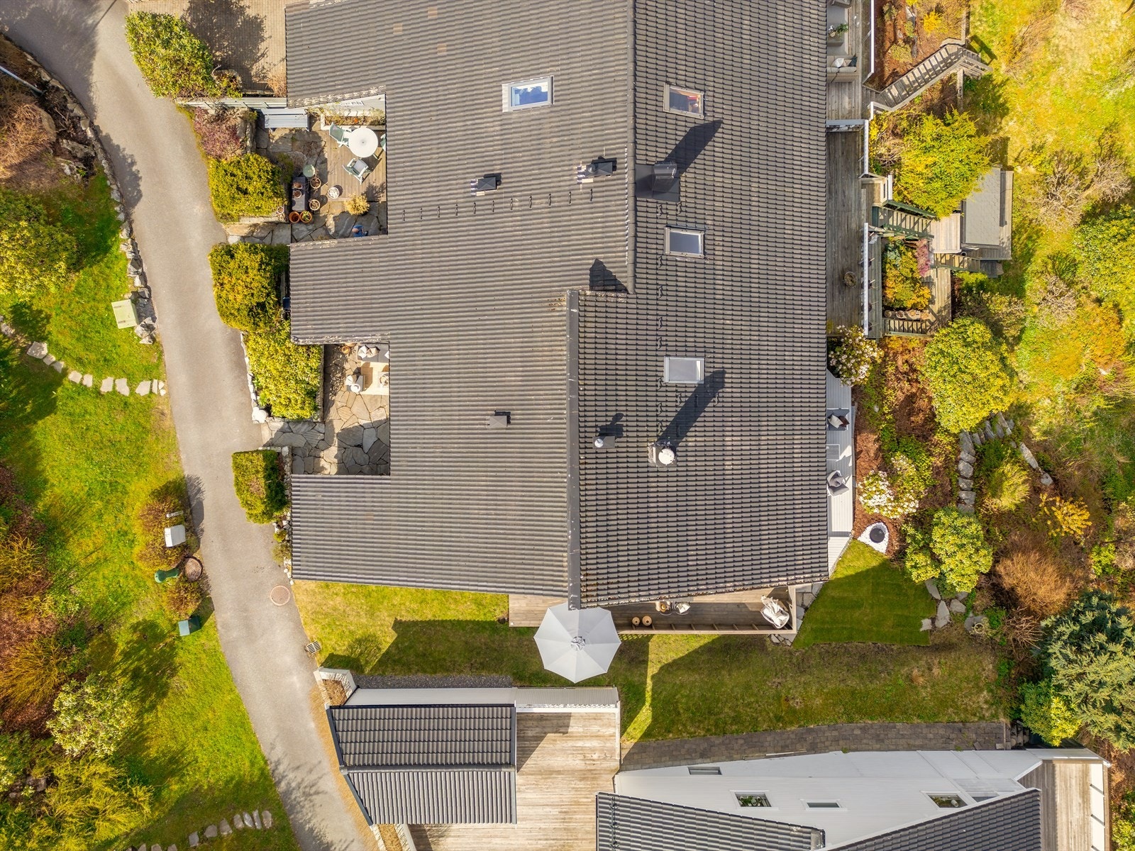 Drone / oversiktsbilde - flott endebeliggenhet! Galleribilde