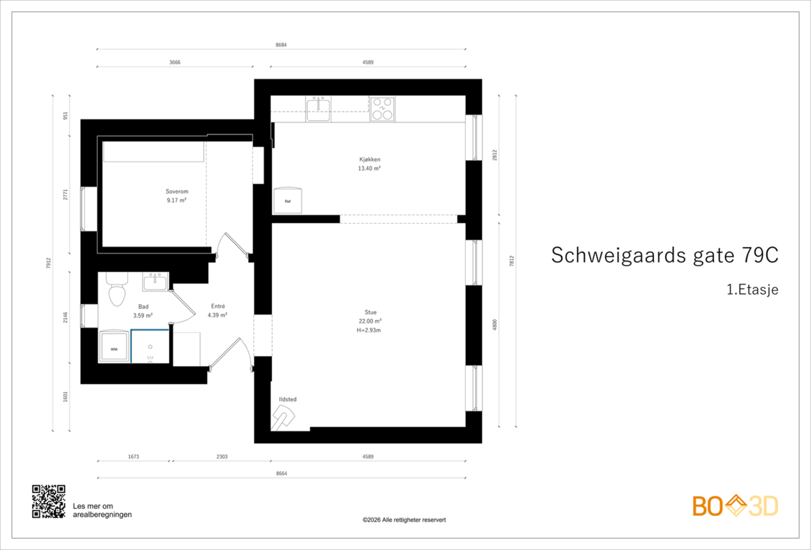 Plantegning. Galleribilde