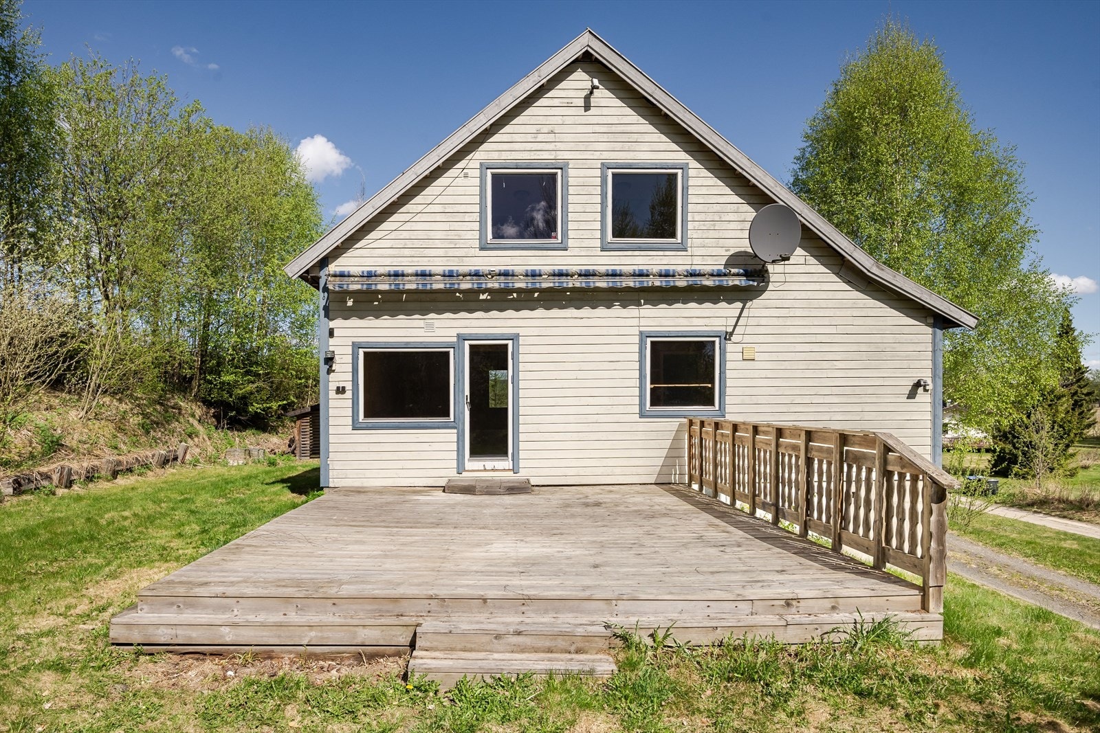 Terrassen er på ca. 25 m². Galleribilde