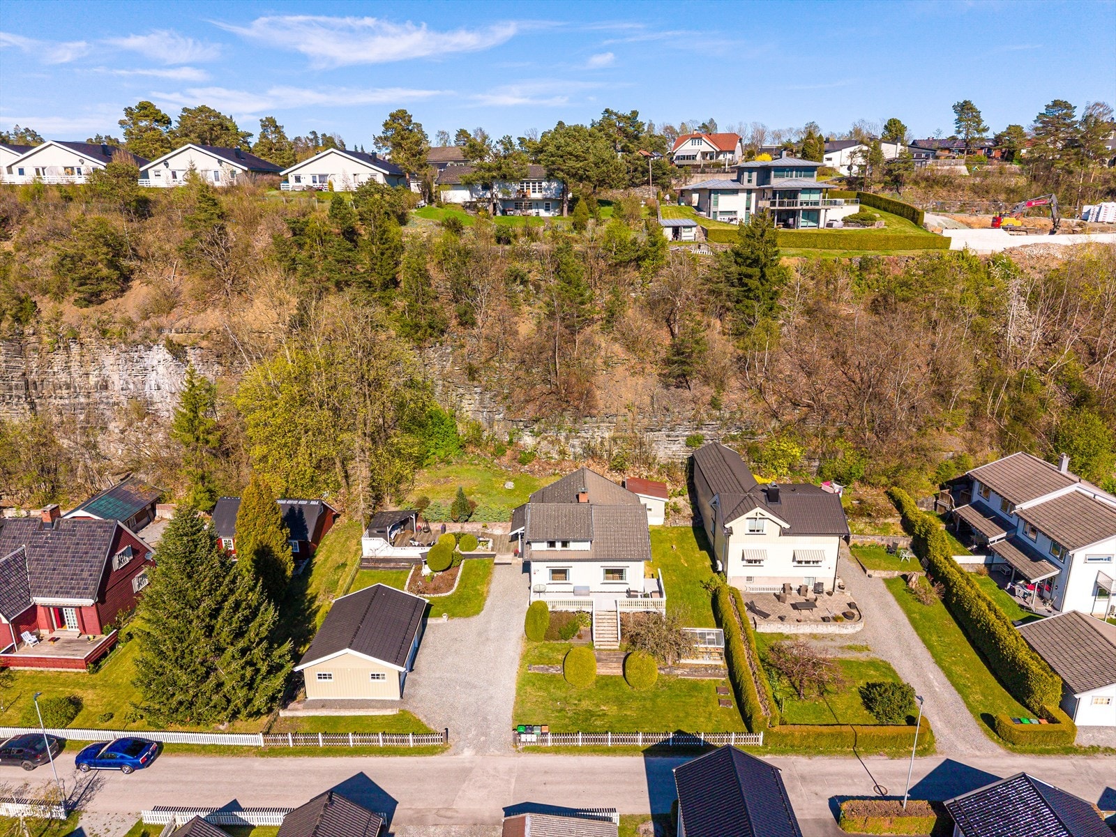 Oversikt over eiendommen og dens plassering i nabolaget. Galleribilde