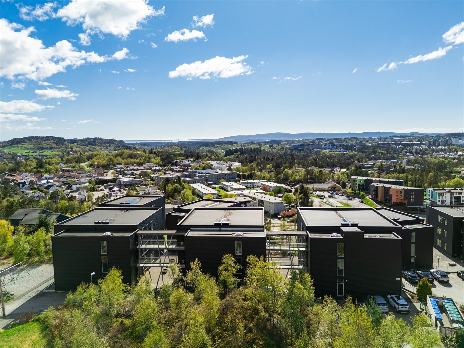 Enkel adkomst til store arbeidsplasser på Sandsli, Kokstad og Flesland. Galleribilde