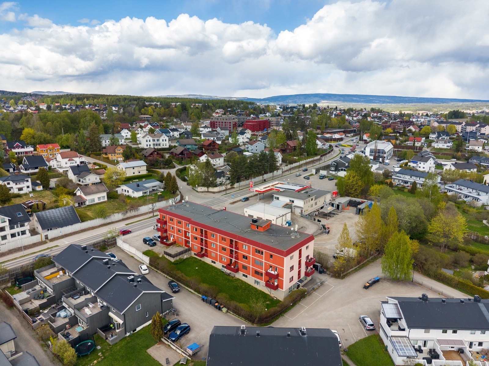 Dronefoto Galleribilde