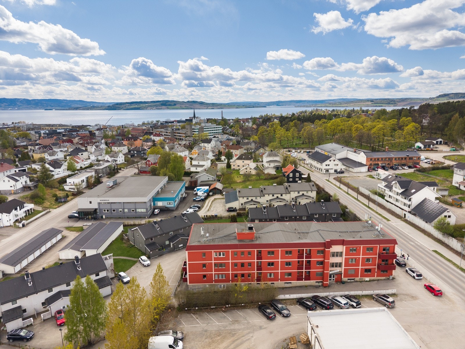 Dronefoto Galleribilde