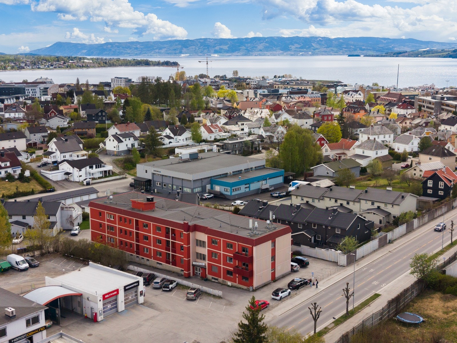 Dronefoto Galleribilde
