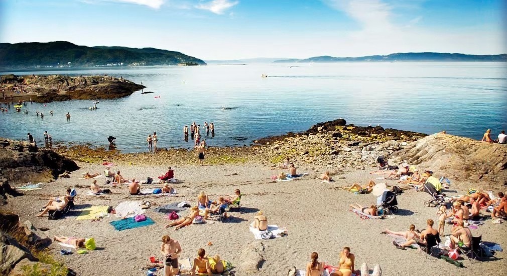 Fine bademuligheter i gåavstand fra boligen Galleribilde
