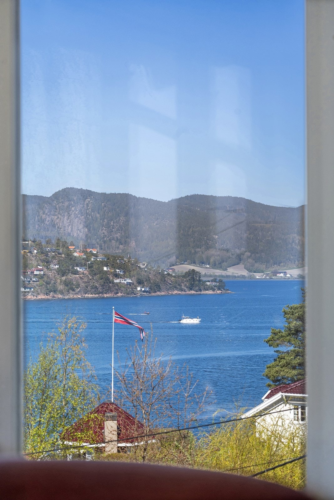 Utsikt fra loftsetasjen. Galleribilde