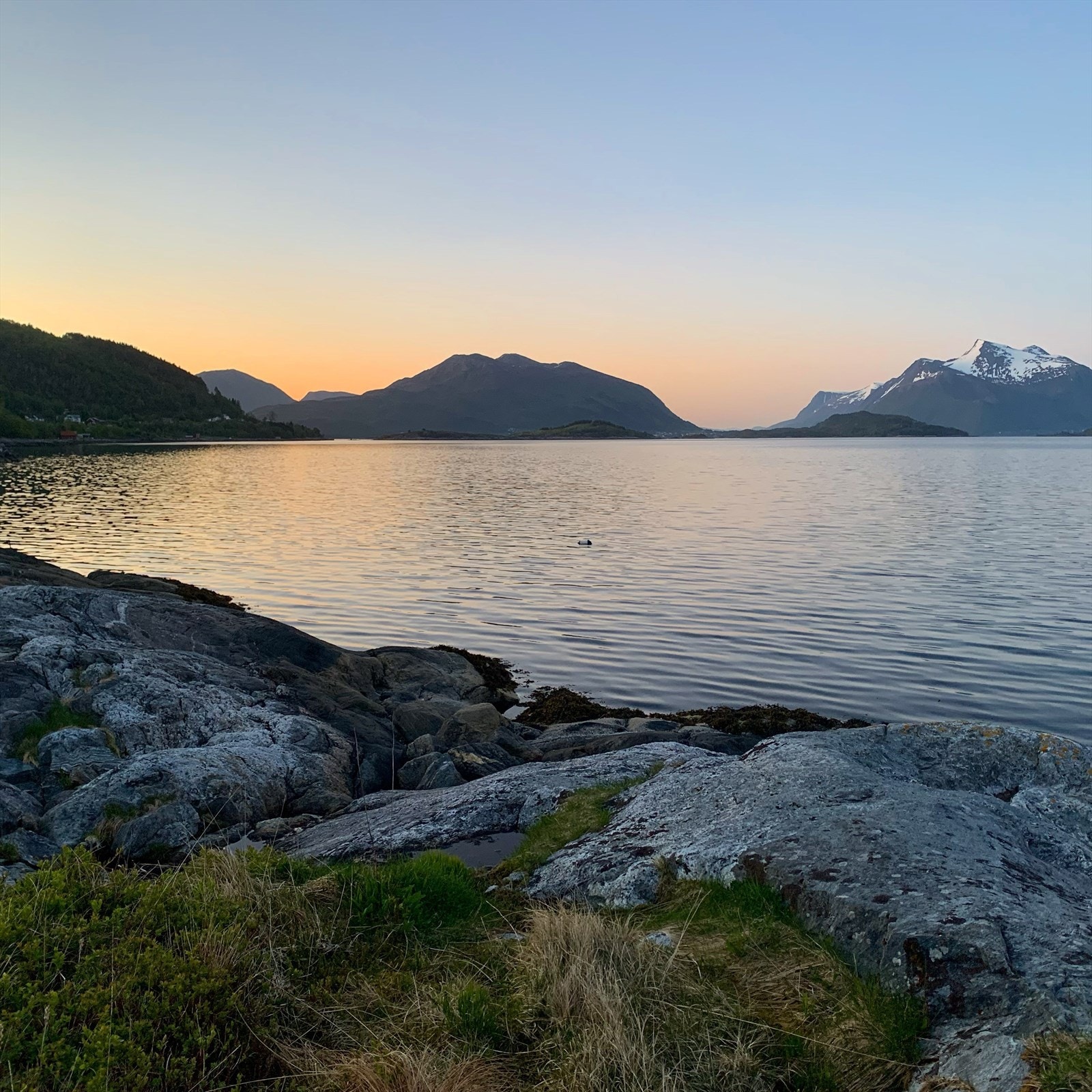 Flott sjøutsikt Galleribilde
