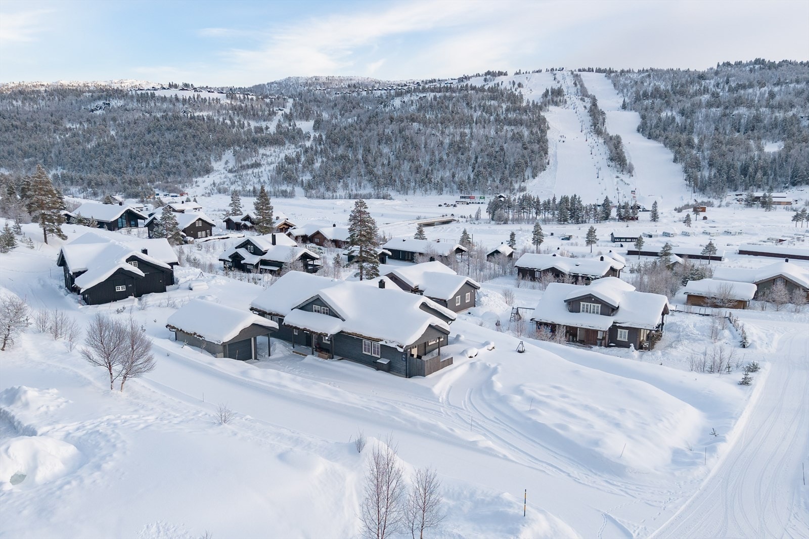 Kort vei til alpinbakken Galleribilde