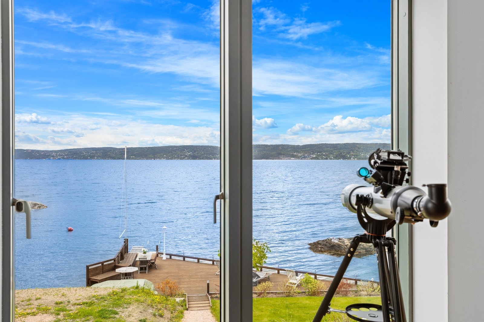 Fantastisk utsikt over Oslofjorden Galleribilde