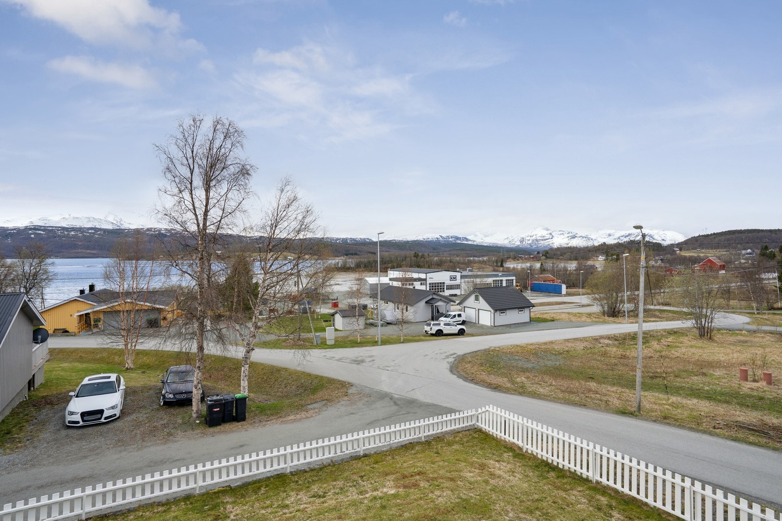 Utsikt over Malangsfjorden Galleribilde