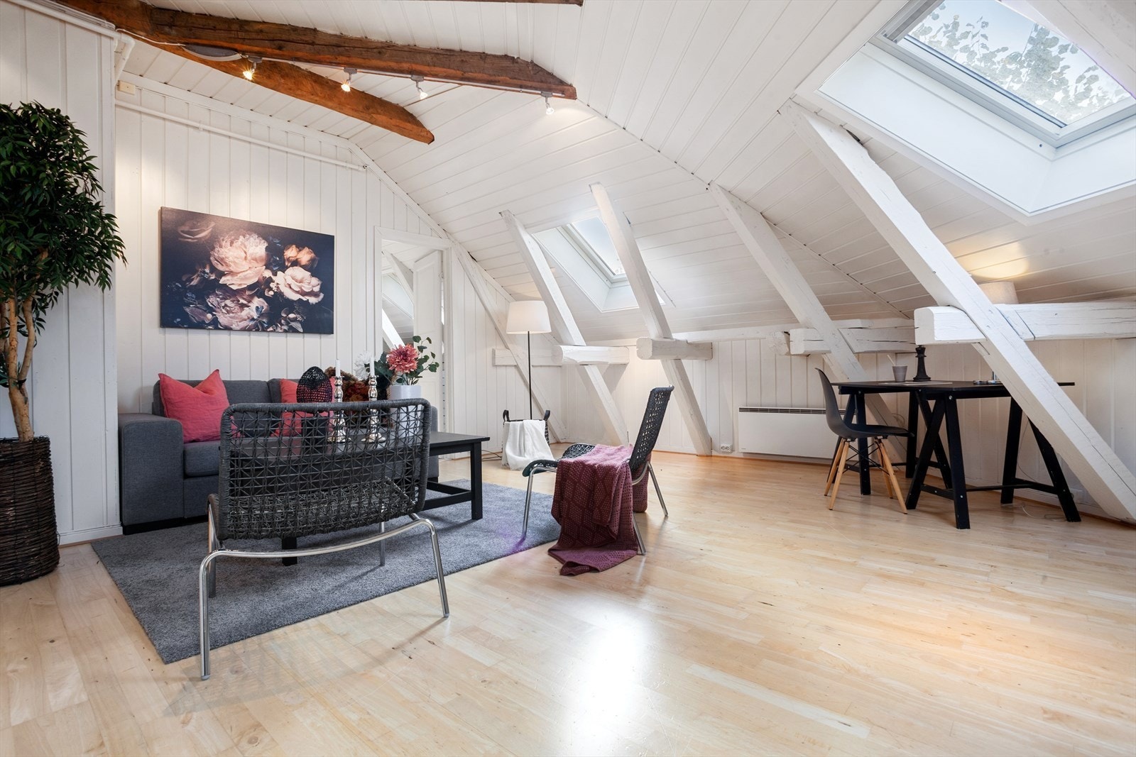 Unike takbjelker! Galleribilde